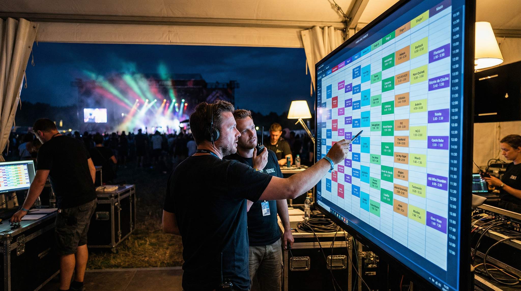 Building a Festival Lineup: Crafting the Perfect Schedule