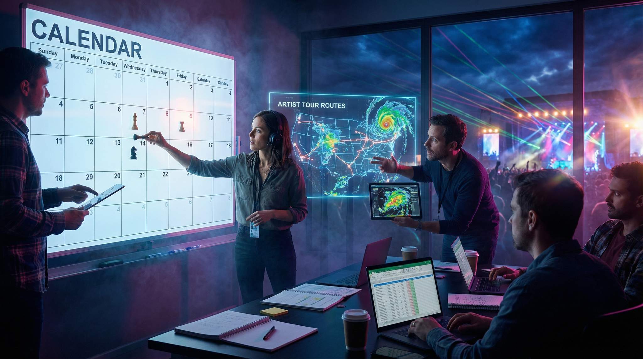 Calendar Chess: Picking Festival Dates That Win at Routing and Weather