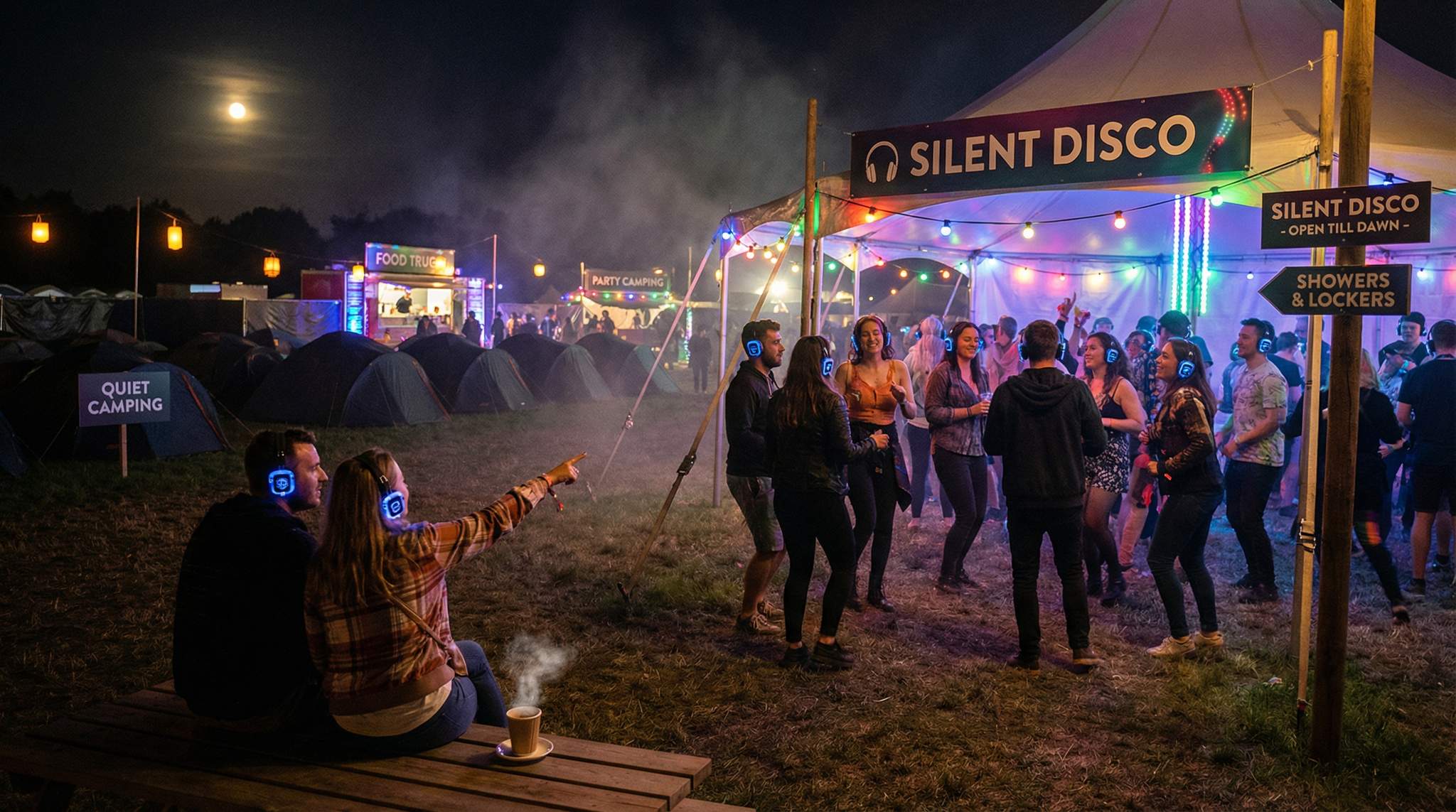 Camping & Glamping for Electronic Festival Audiences: Quiet Zones, Curfews & After-Hours Amenities