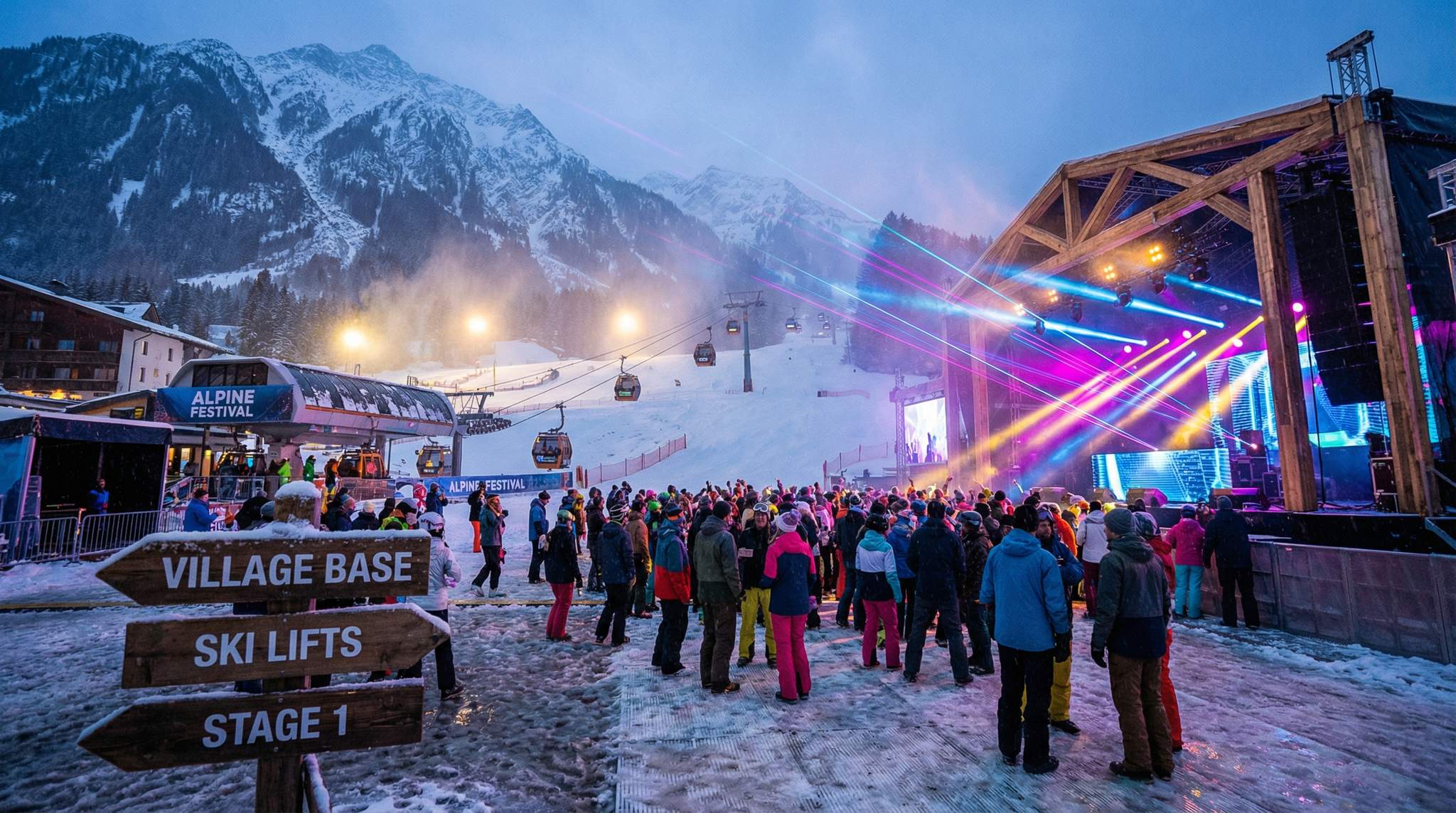 Case Study: Alpine Base-Village Festivals