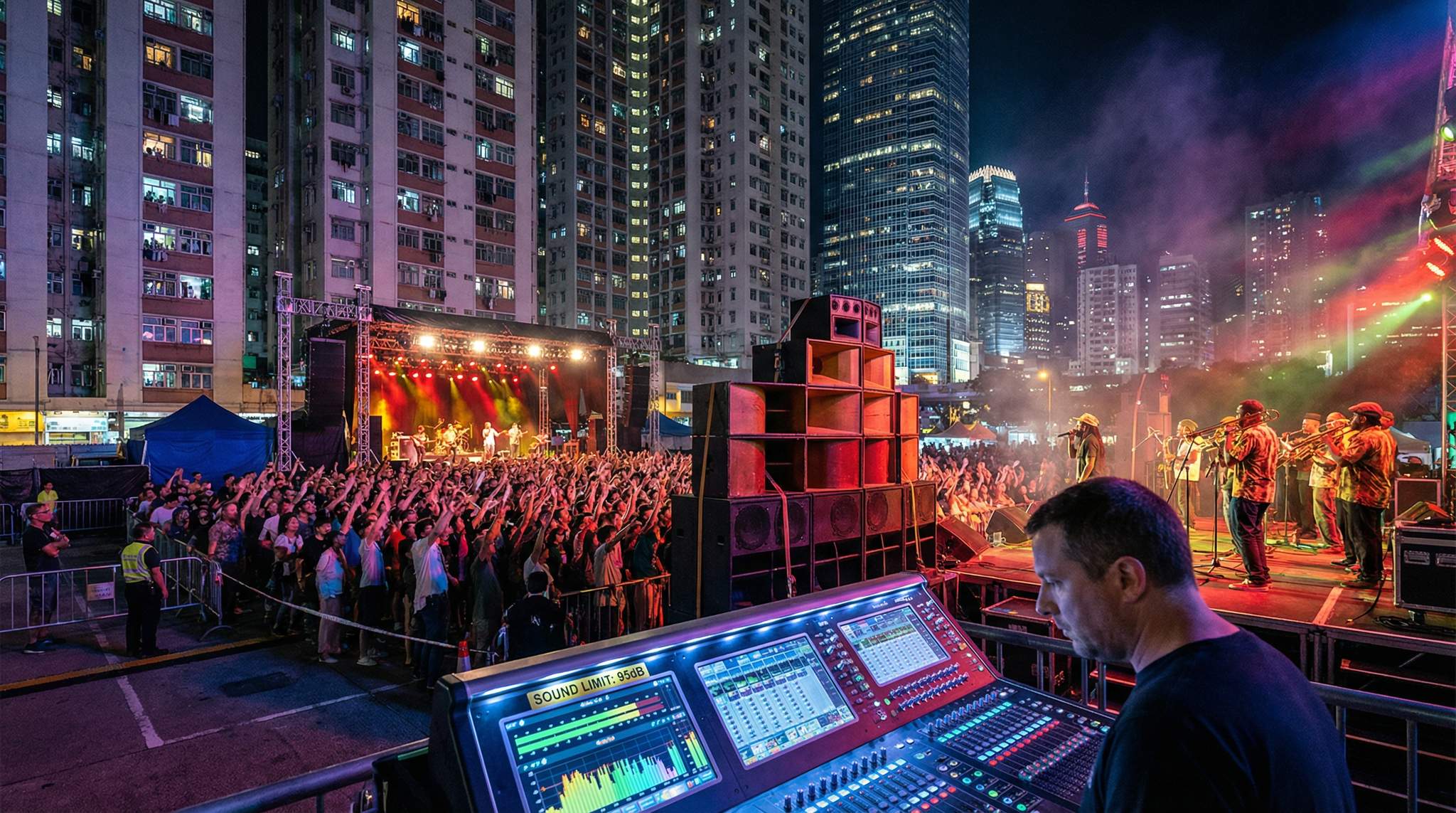 Case Study: Inner-City Reggae Festival Weekenders &ndash; Balancing Sound Limits, Curfews and Crowds