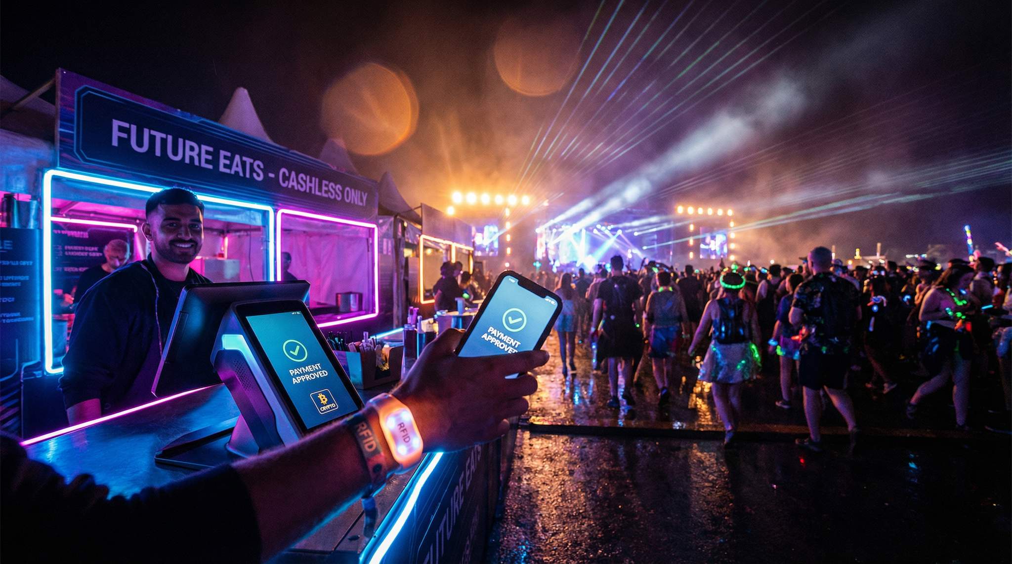 Cashless Society: Future of Festival Transactions