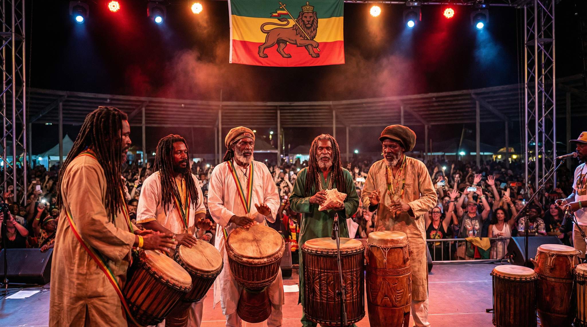 Ceremonial Openings at Reggae Festivals: Drums, Blessings, and Protocol