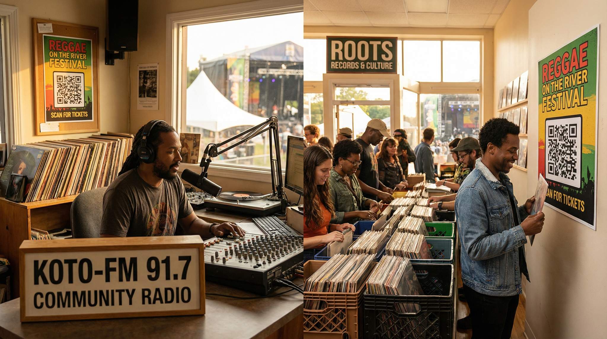 Community Radio & Record Shops: Festival Marketing That Works