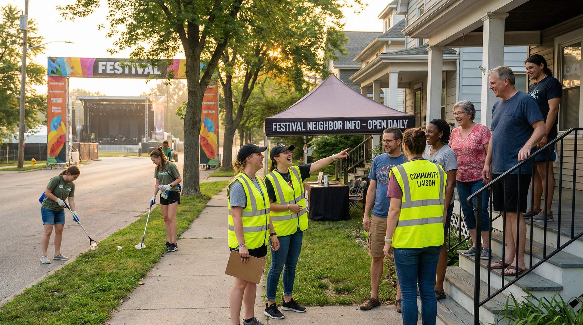 Community Relations: Being a Good Neighbor Before, During, and After the Festival