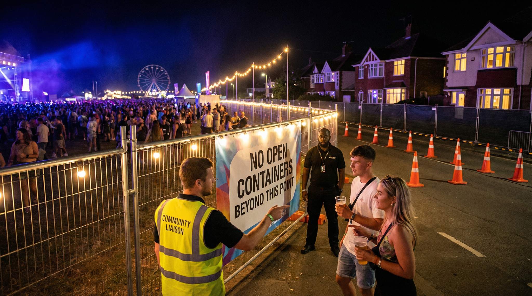 Community Relations & Open-Container Boundaries at Festivals