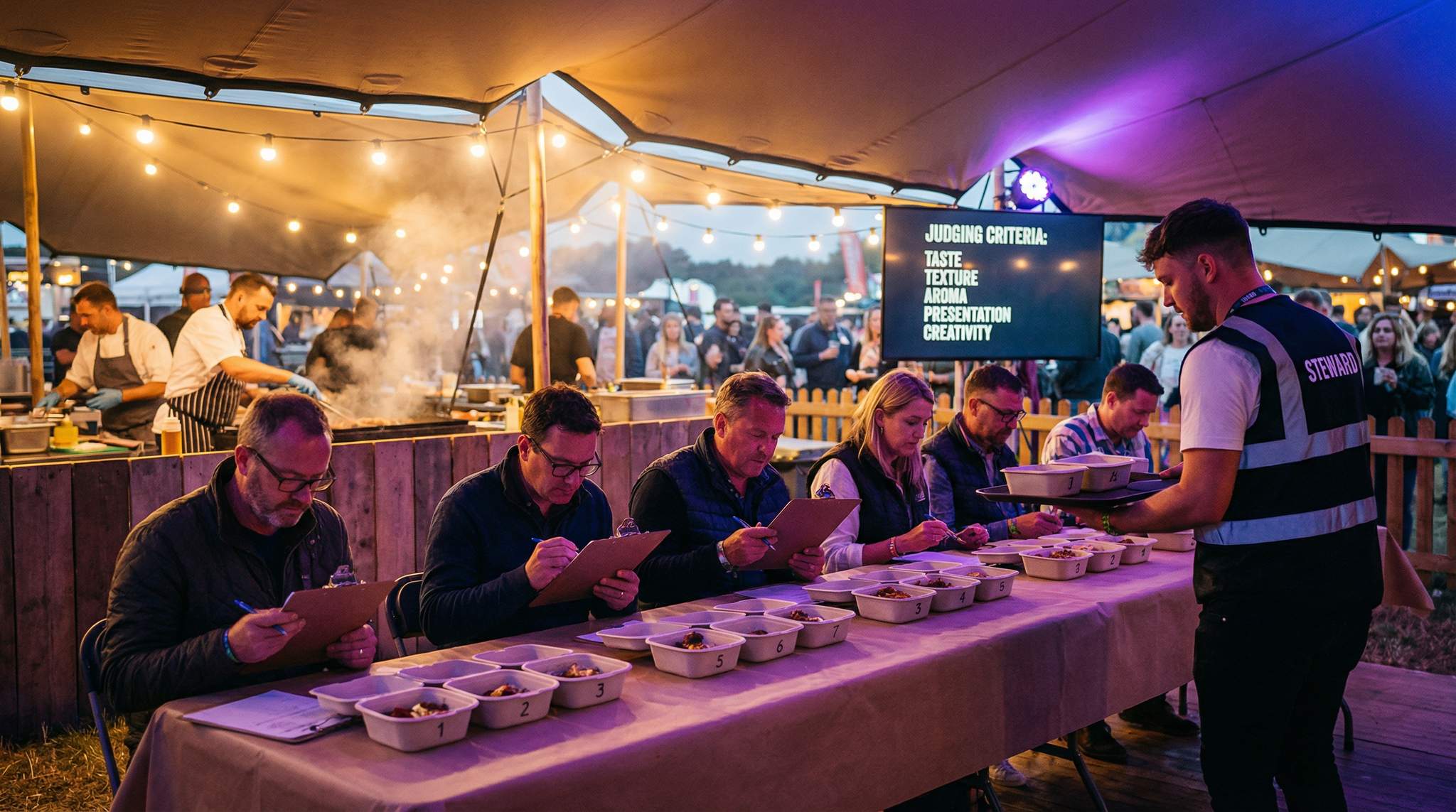 Cooking Competitions & Fair Judging: Structuring Blind Tastings, Judging Criteria, and Stewarding to Lift Your Food Festival&rsquo;s Profile