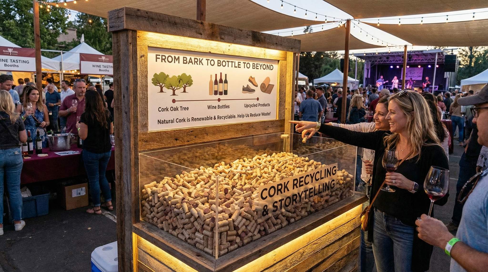 Cork Recycling & Storytelling at Wine Festivals: Turning a Byproduct into a Sustainability Win
