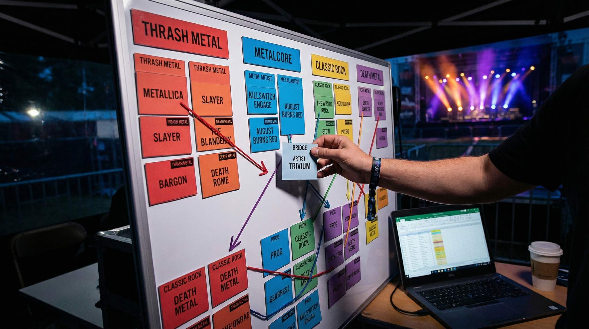 Curating Rock & Metal Festival Lineups Across Sub-Genres Without Whiplash