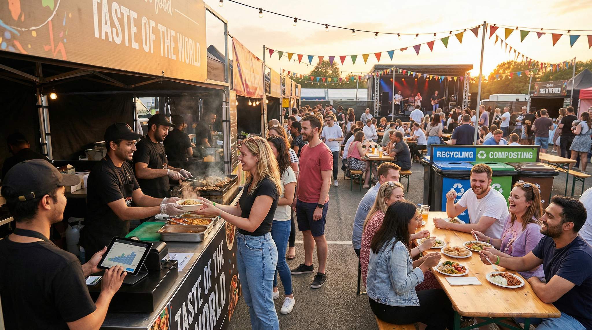 Defining Success: KPIs for a Food Festival