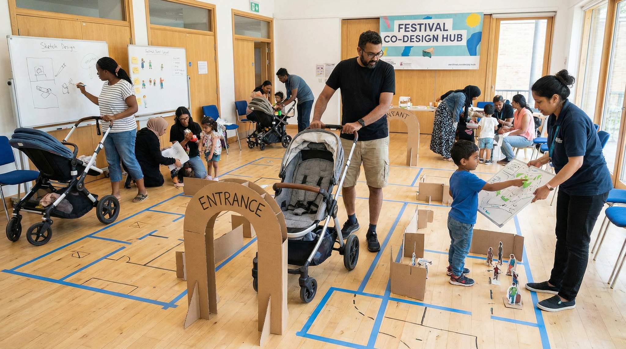 Design Sprints With Parents and Kids Before You Build a Family-Friendly Festival