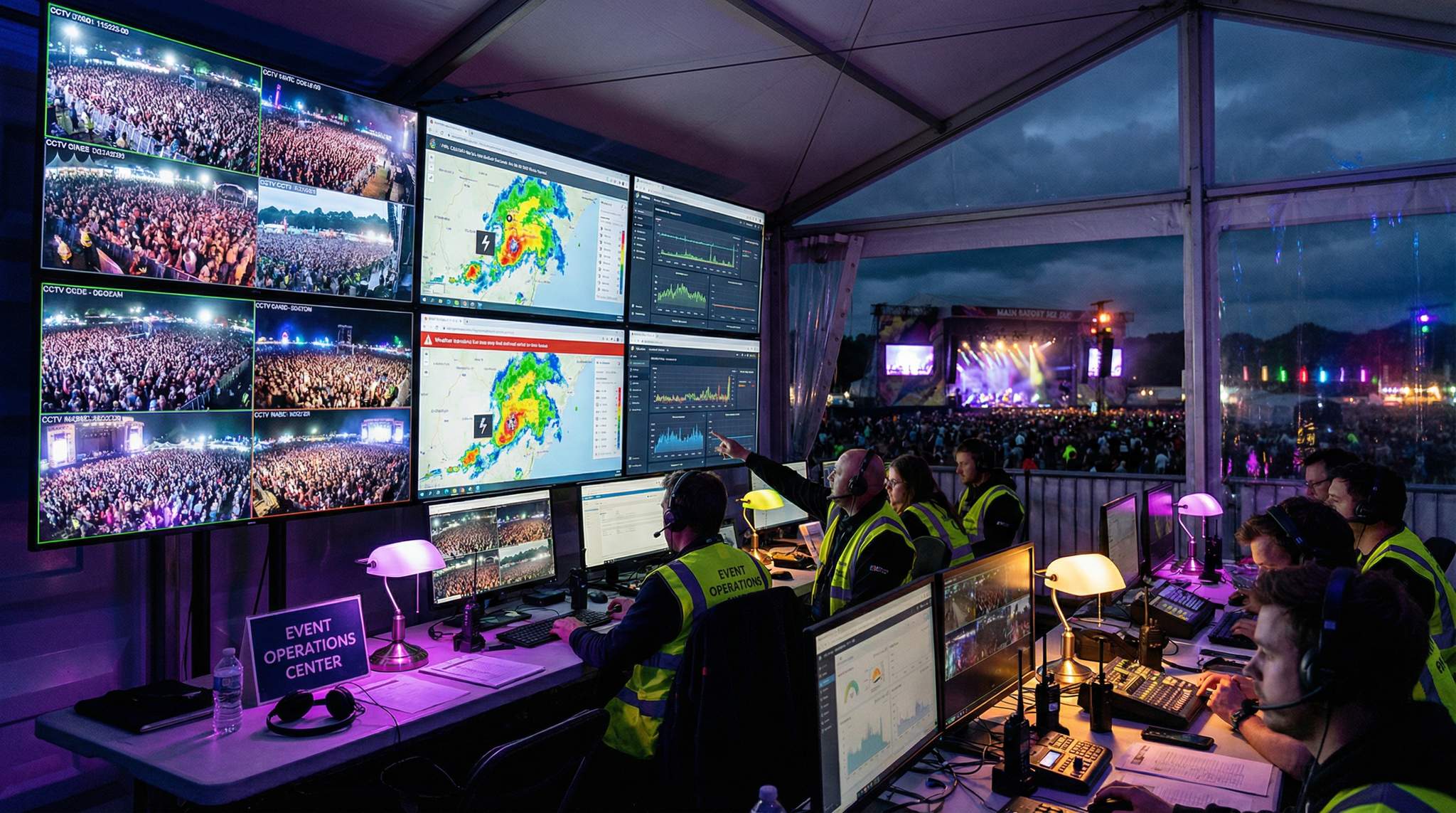 Designing the Festival EOC: Your Eyes, Ears, and Brain