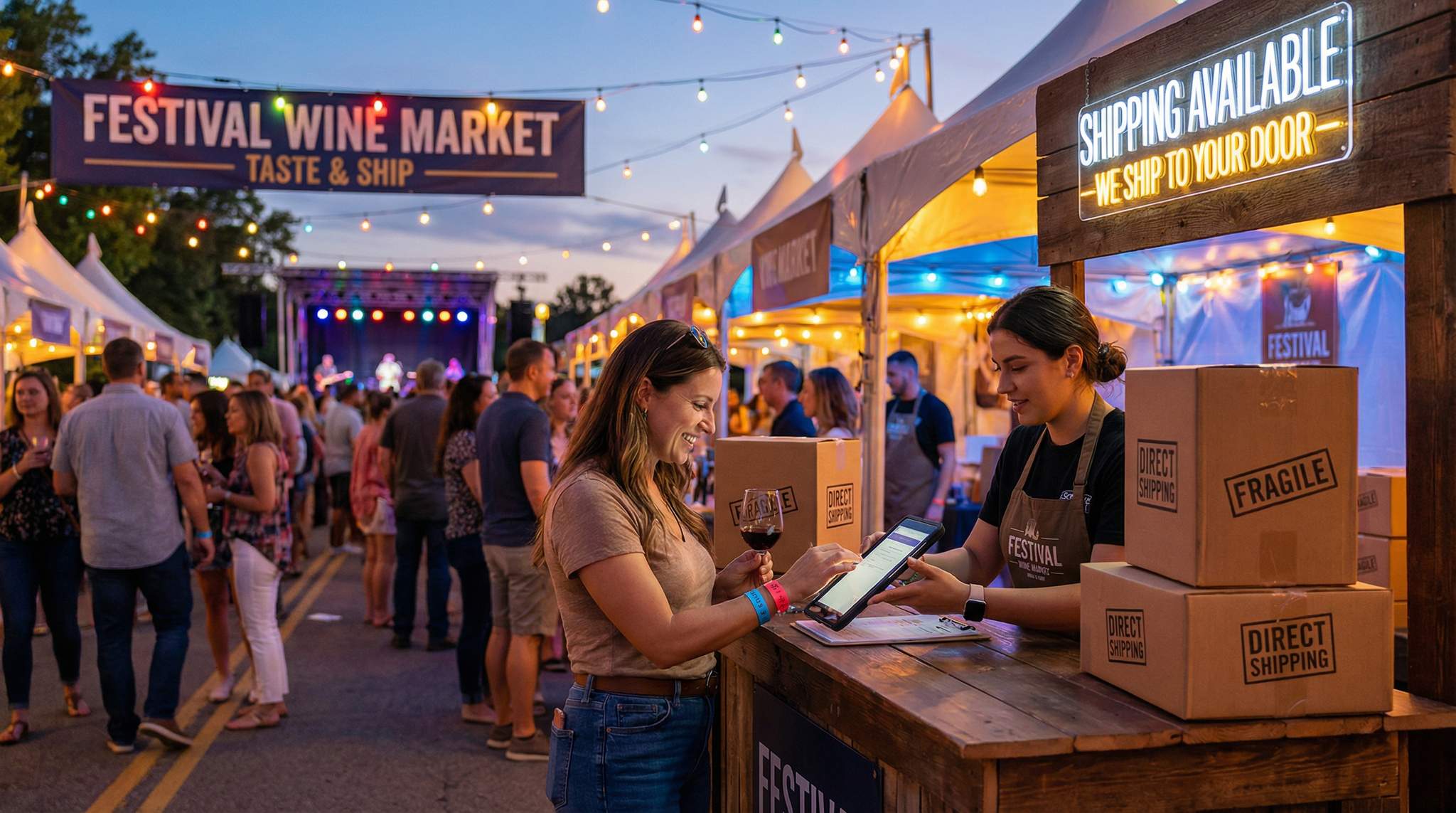 Direct-to-Consumer Shipping at Wine Festivals: Turning Tastings into Legal Shipments