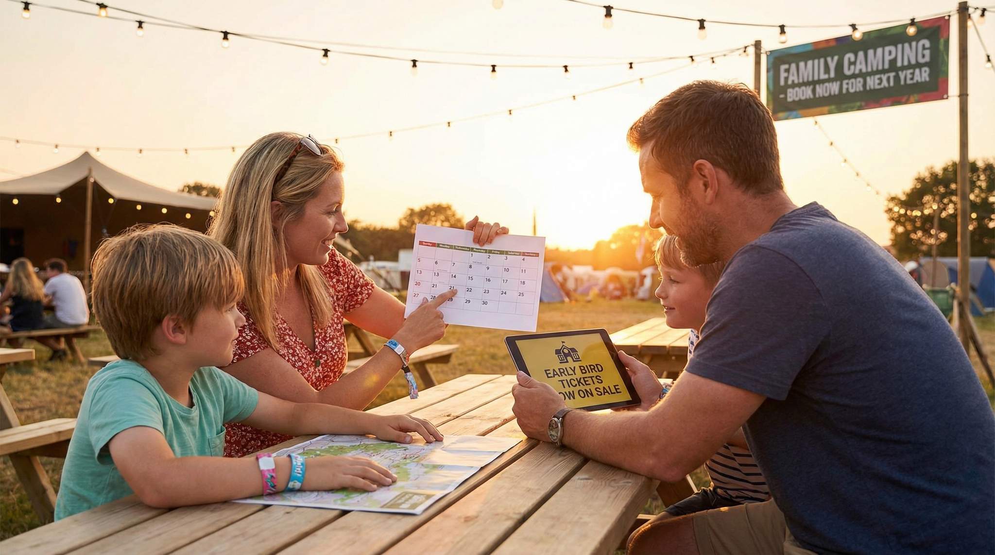 Early-Bird Festival Strategy That Respects School Calendars