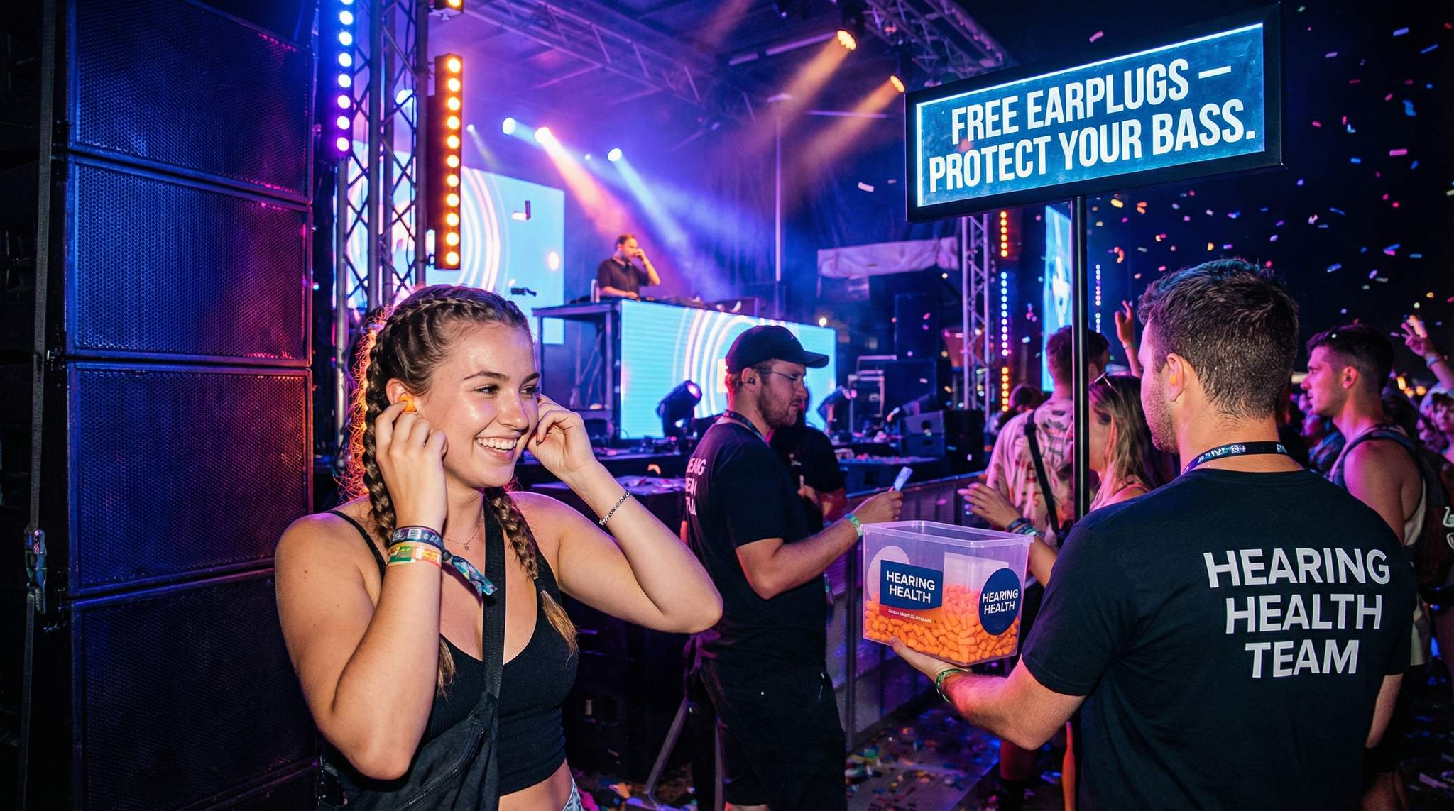 Earplug Programs at Bass Music Festivals That Fans Actually Use