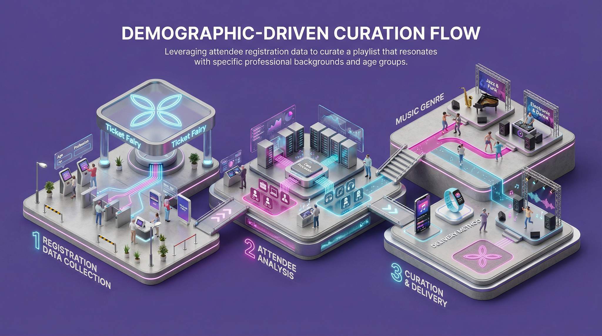 Demographic-Driven Curation Flow