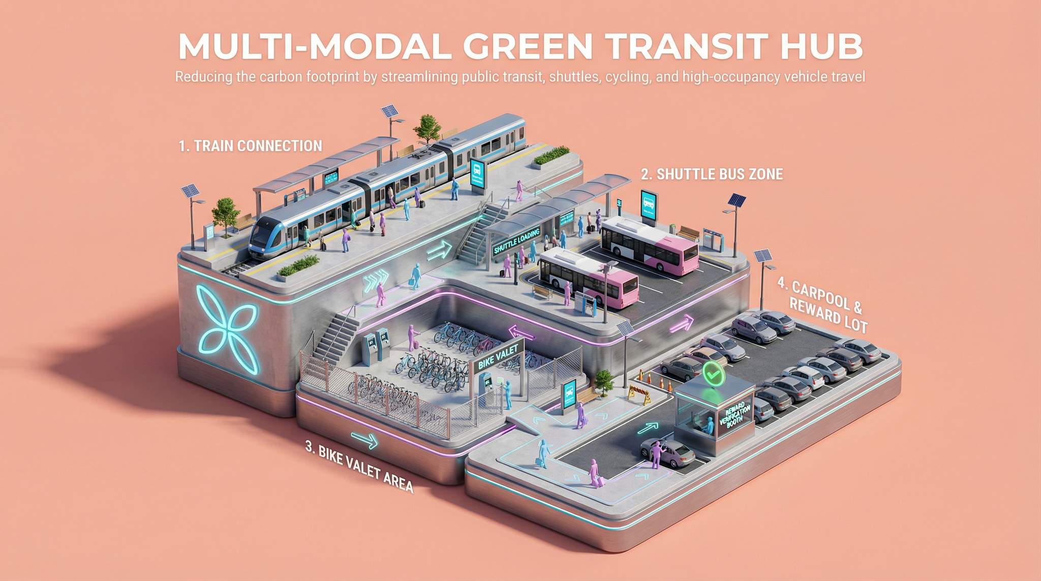 Multi-Modal Green Transit Hub