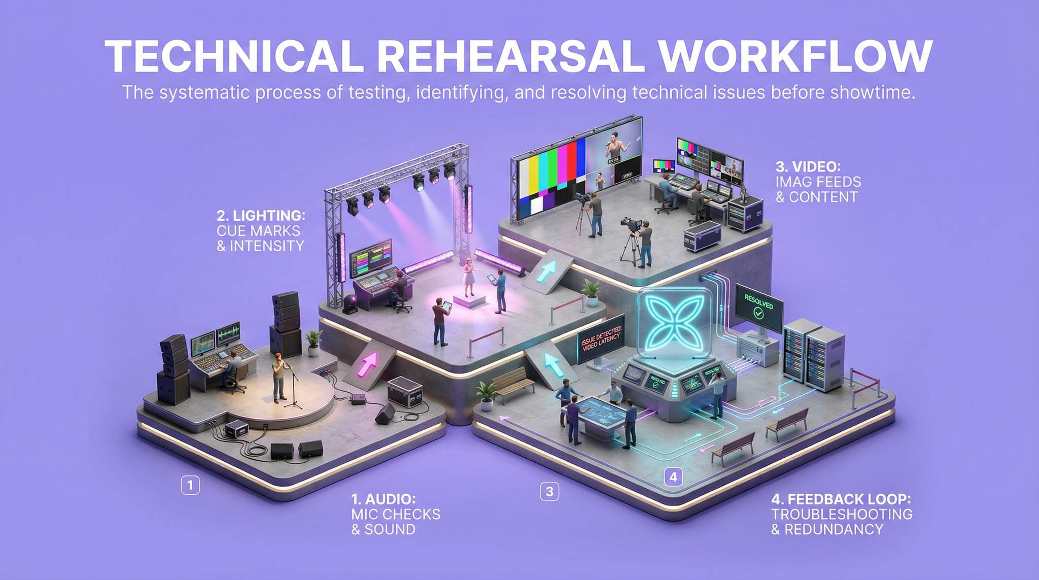 Technical Rehearsal Workflow