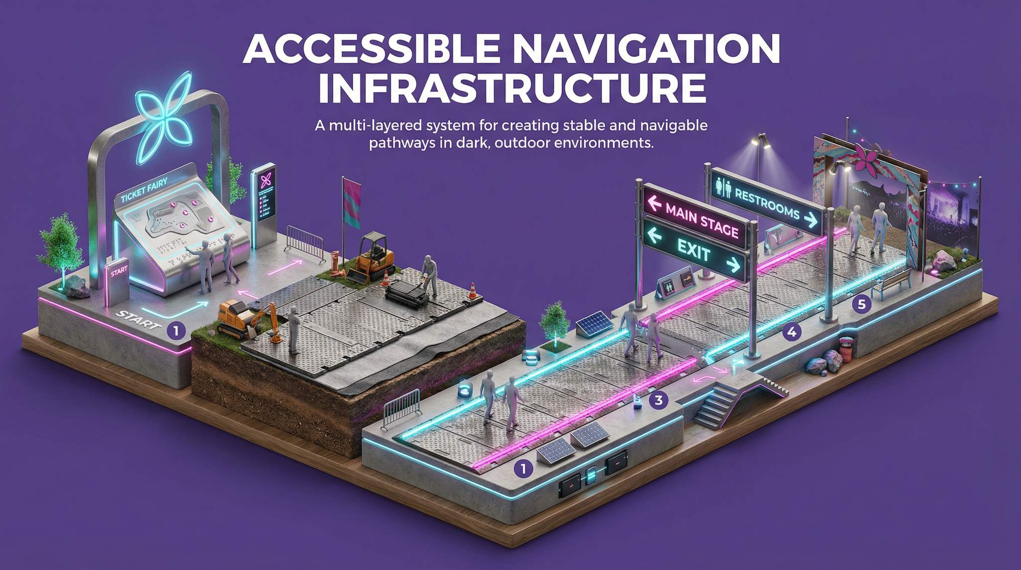 Accessible Navigation Infrastructure