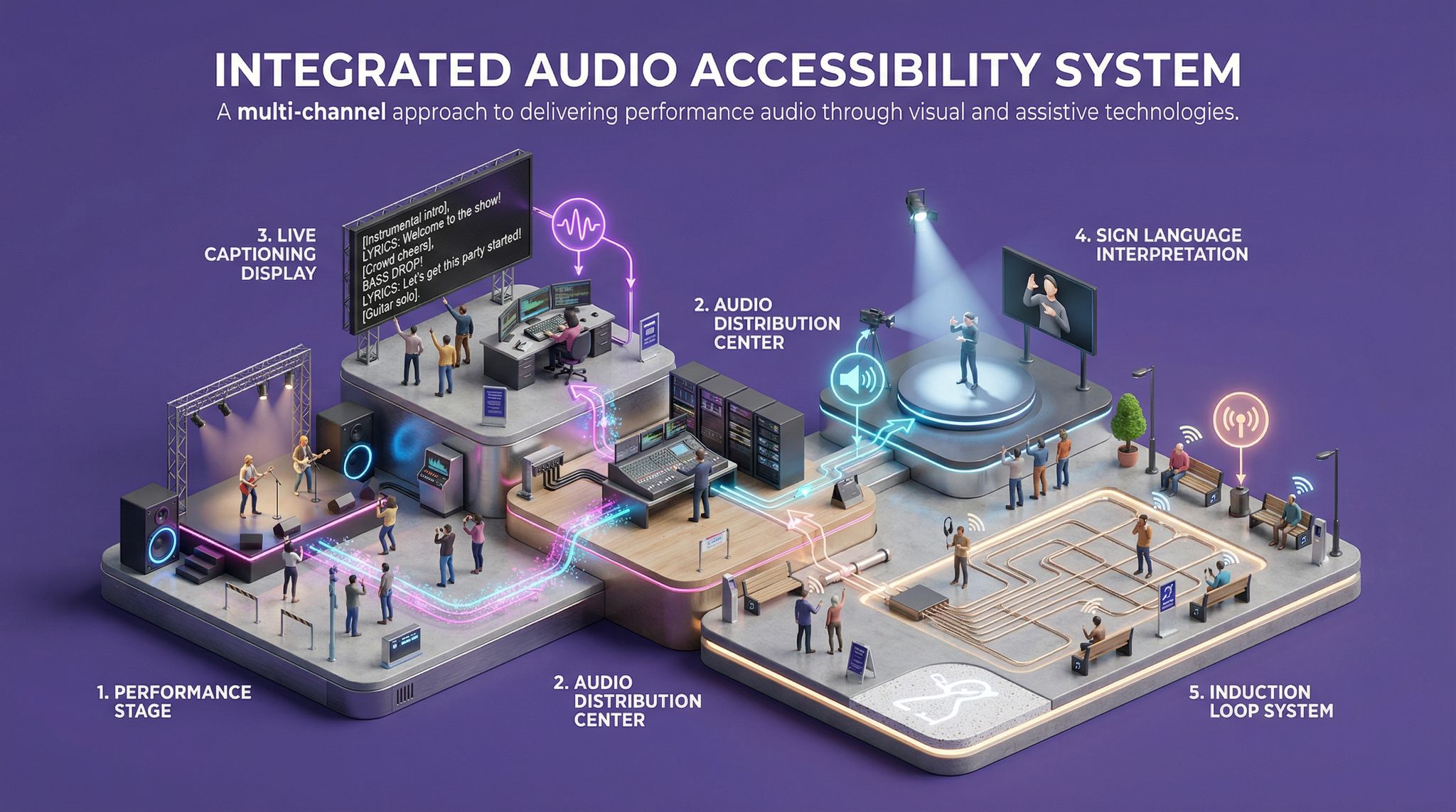 Integrated Audio Accessibility System