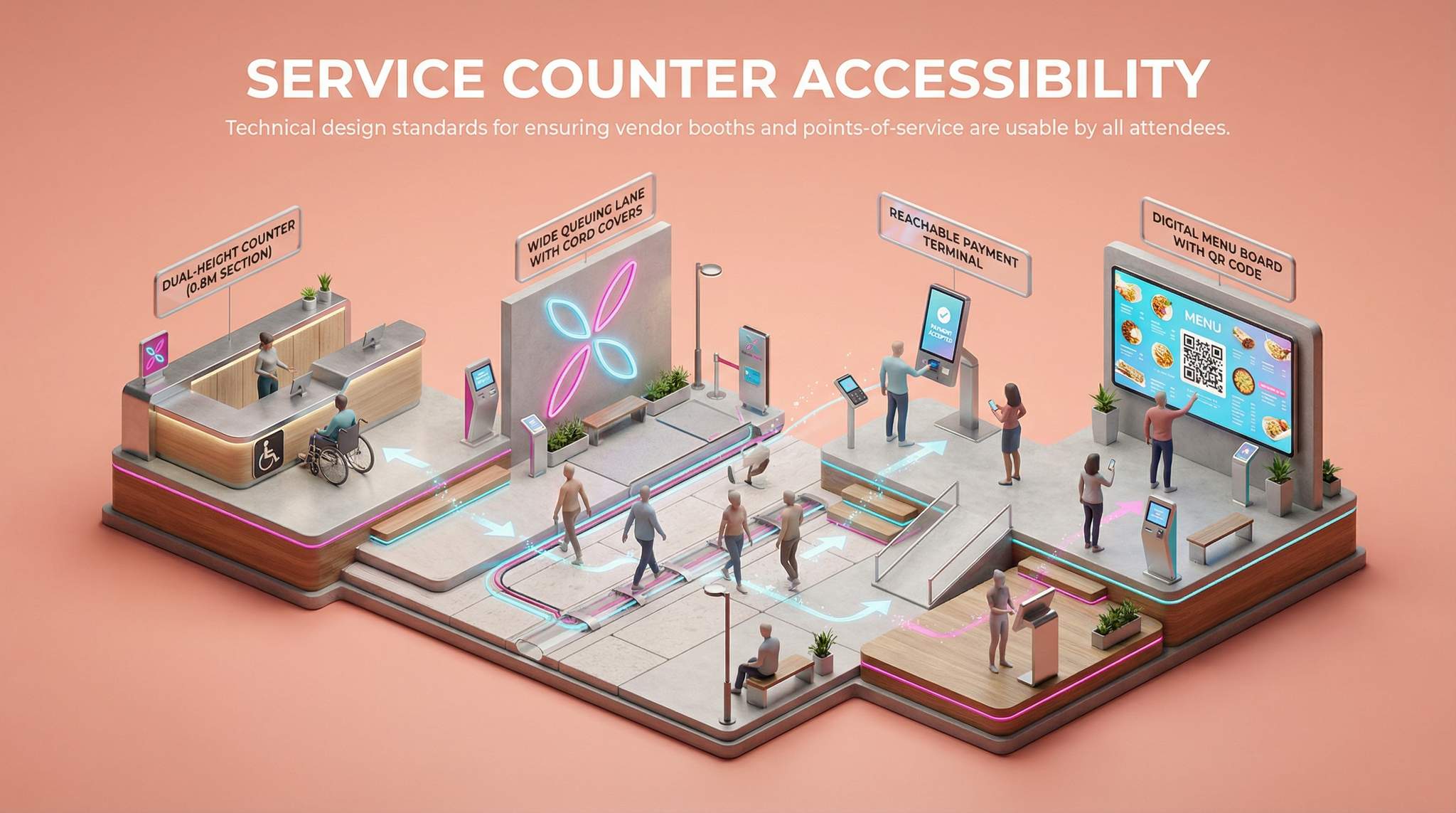 Service Counter Accessibility