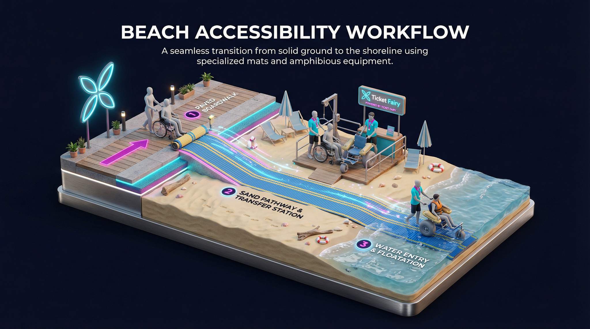 Beach Accessibility Workflow