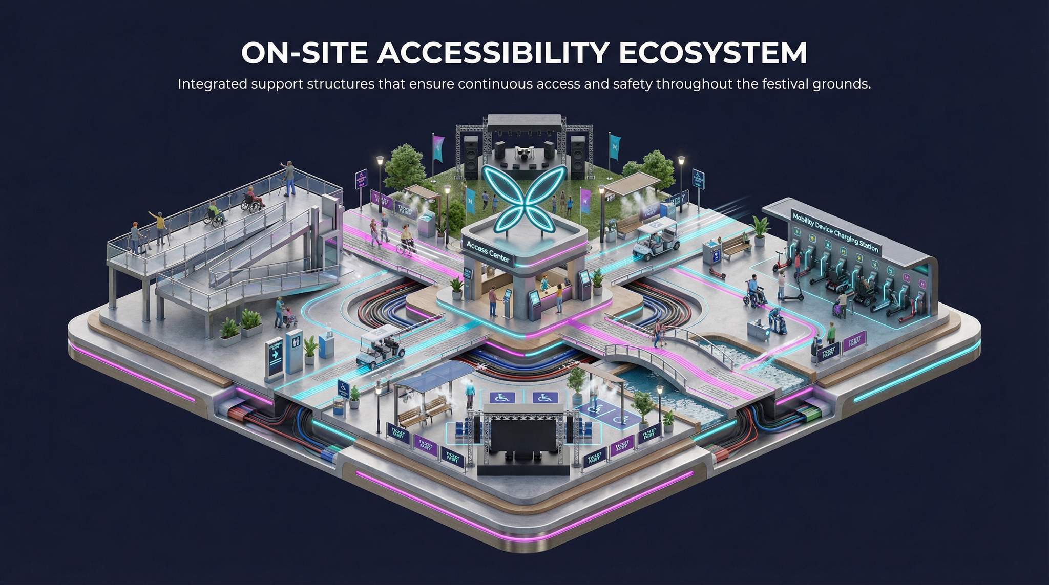On-Site Accessibility Ecosystem