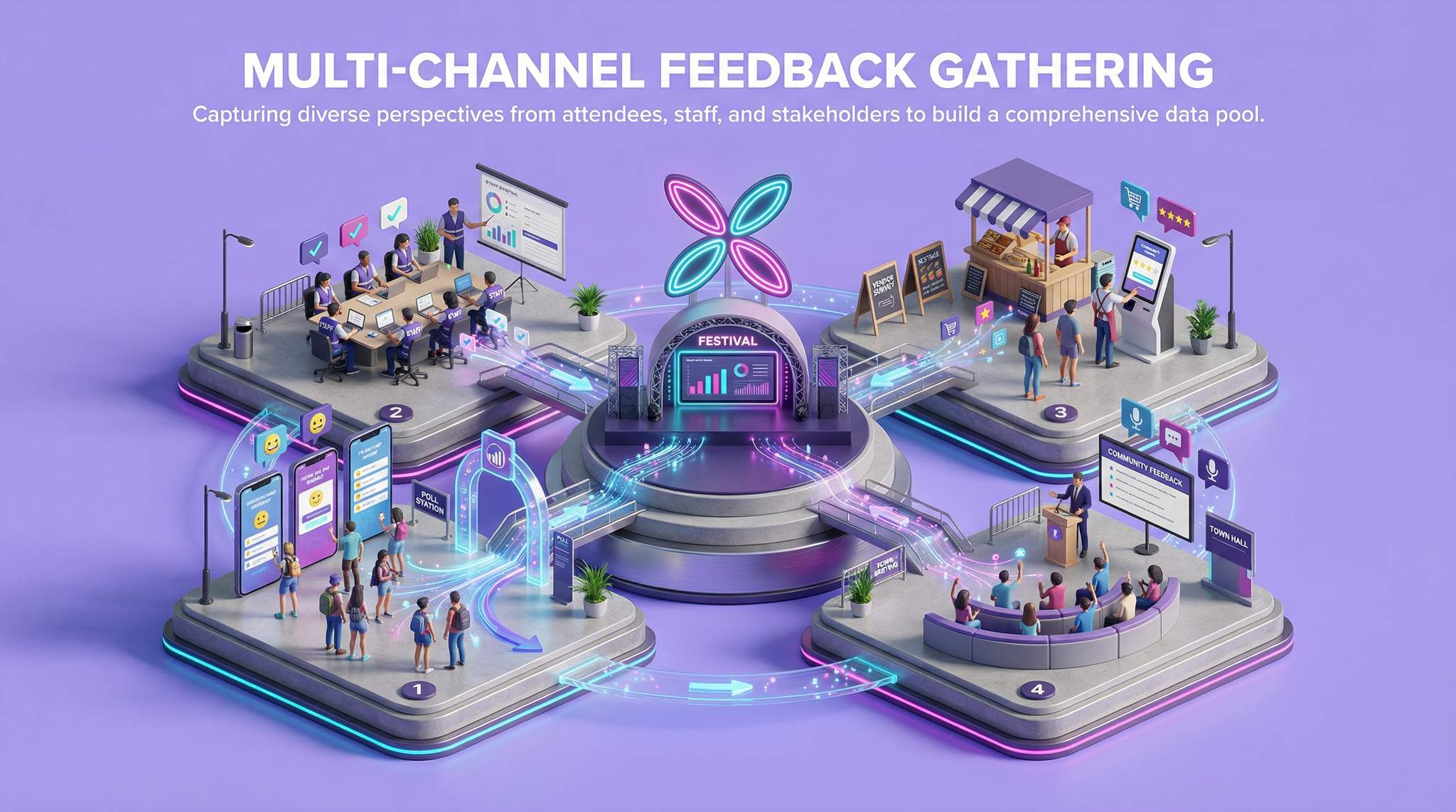 Multi-Channel Feedback Gathering