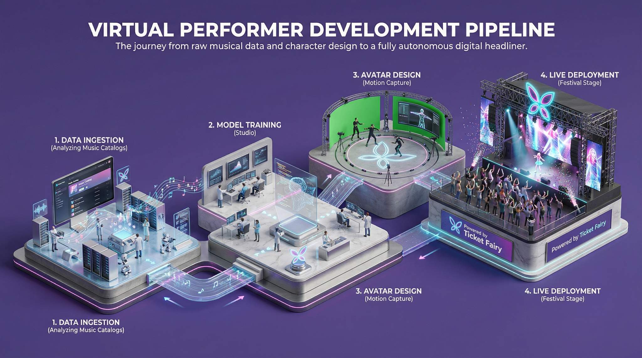 Virtual Performer Development Pipeline
