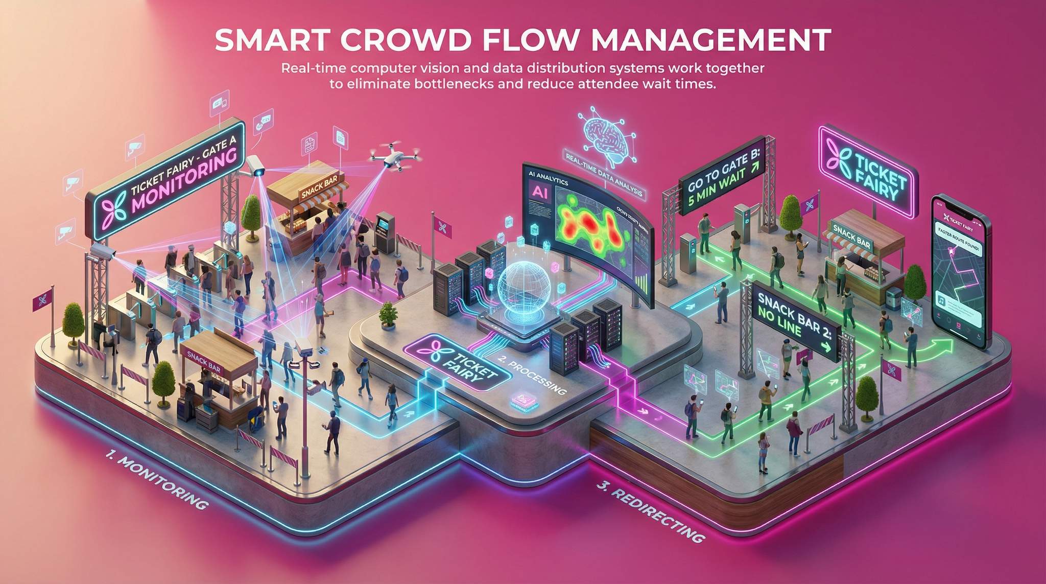 Smart Crowd Flow Management
