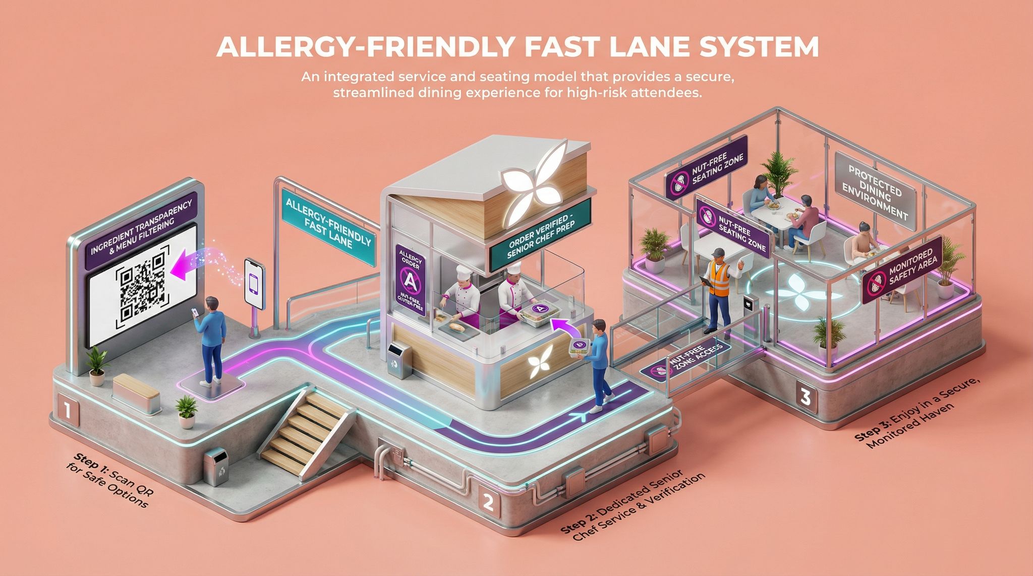 Allergy-Friendly Fast Lane System