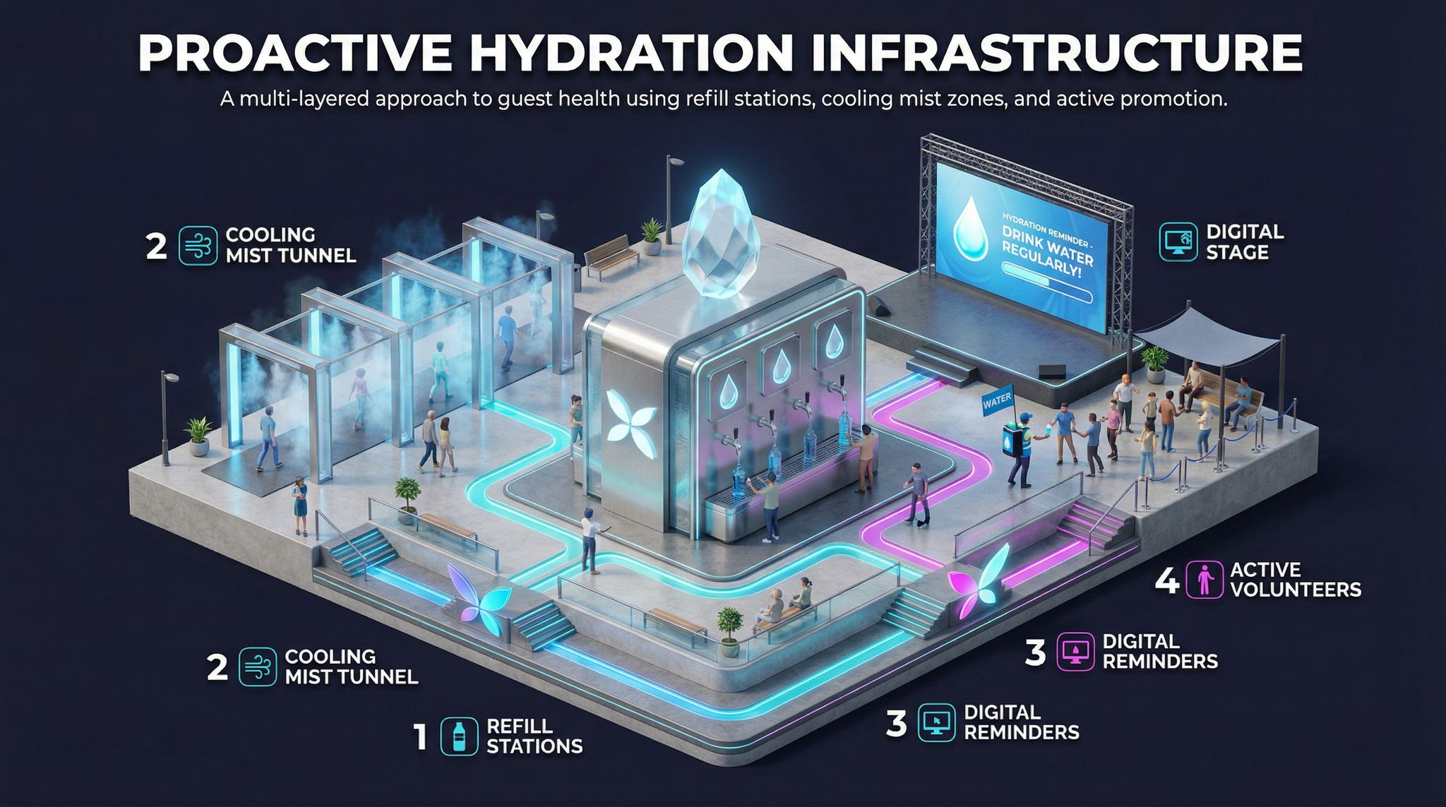 Proactive Hydration Infrastructure