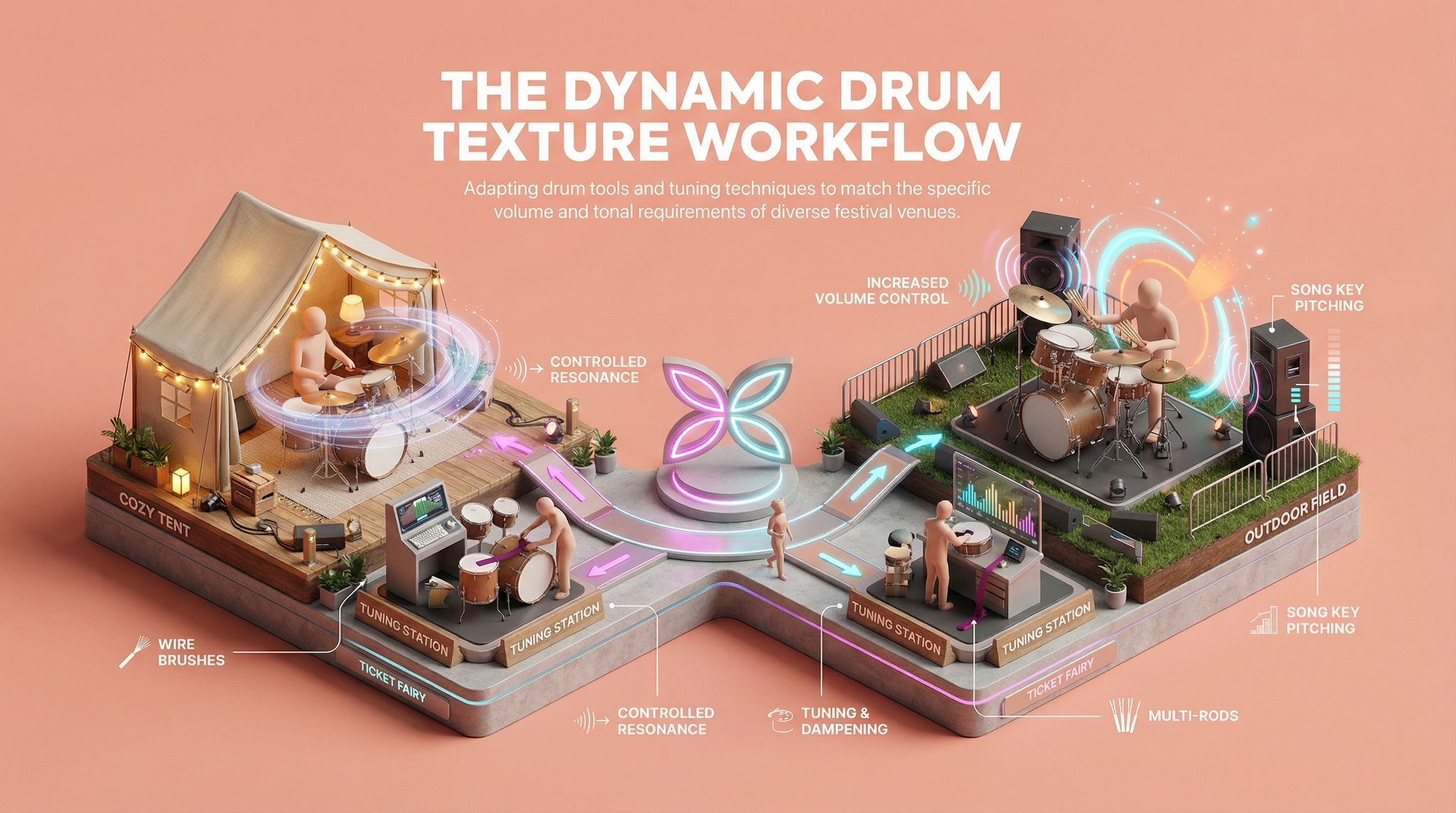 The Dynamic Drum Texture Workflow