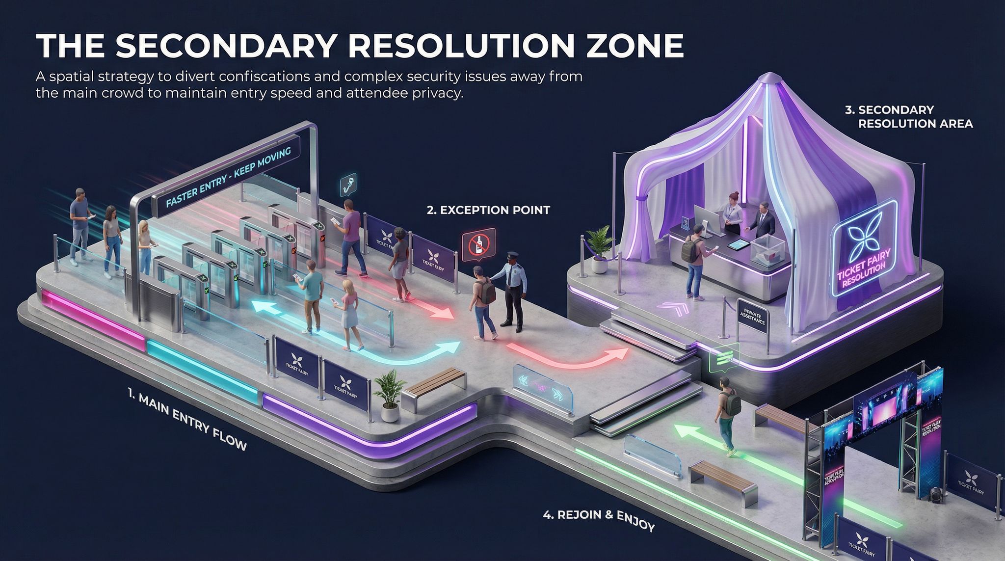 The Secondary Resolution Zone