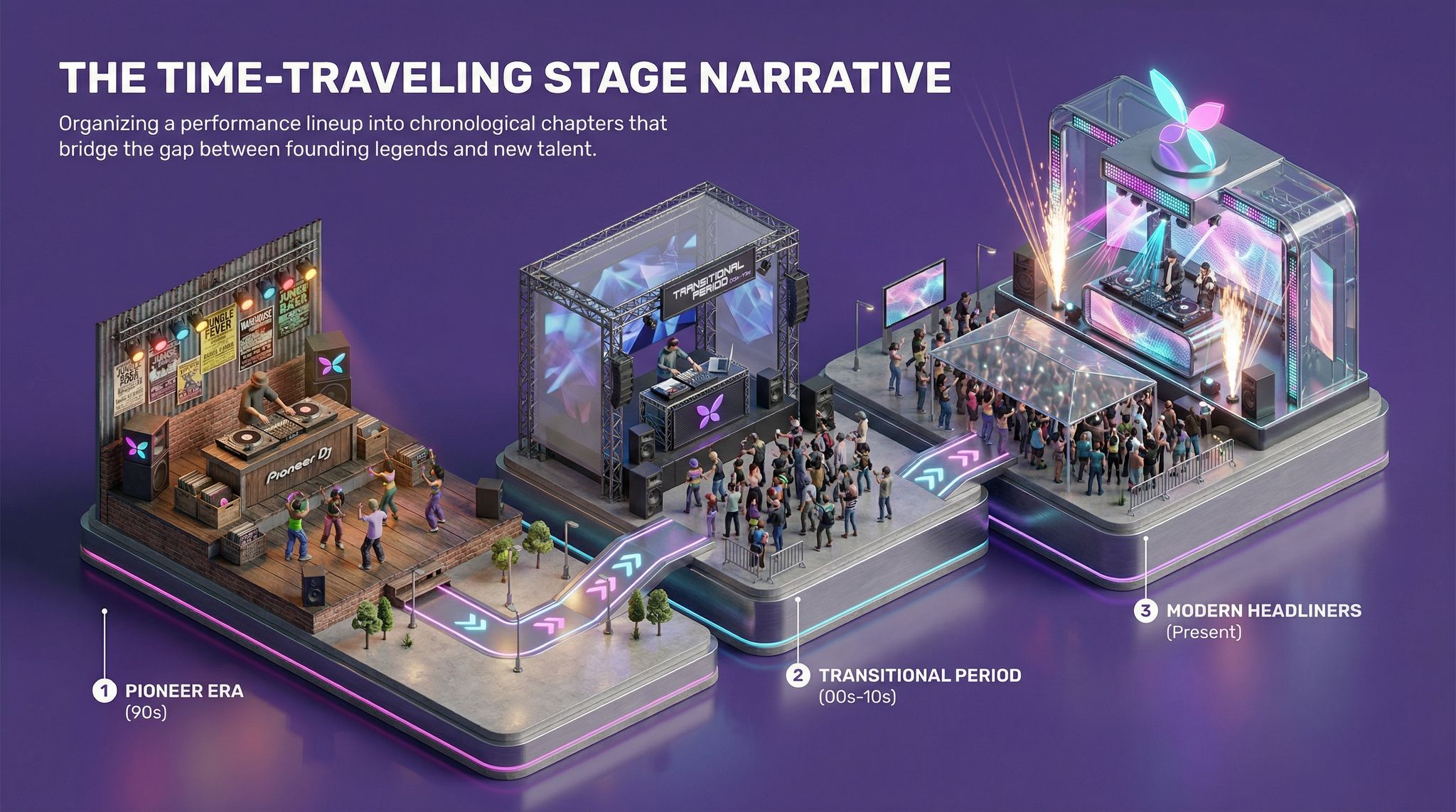 The Time-Traveling Stage Narrative