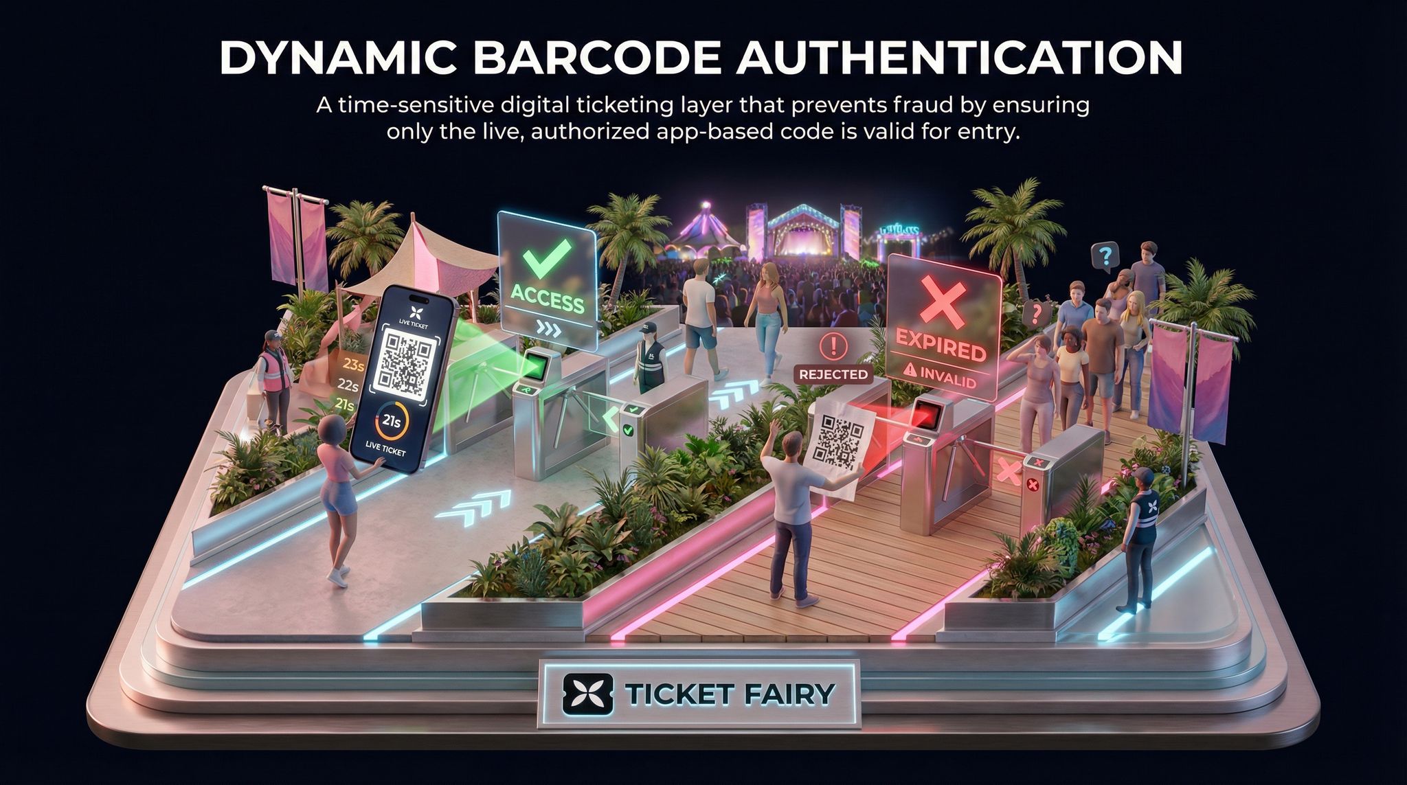 Dynamic Barcode Authentication