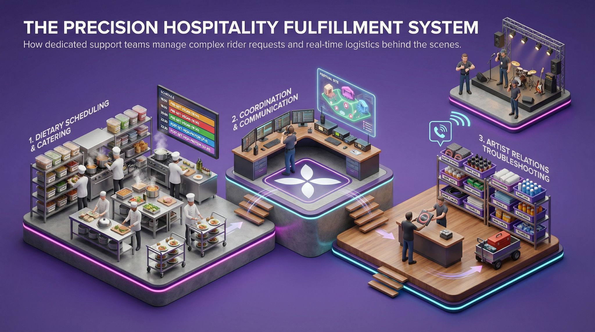 The Precision Hospitality Fulfillment System
