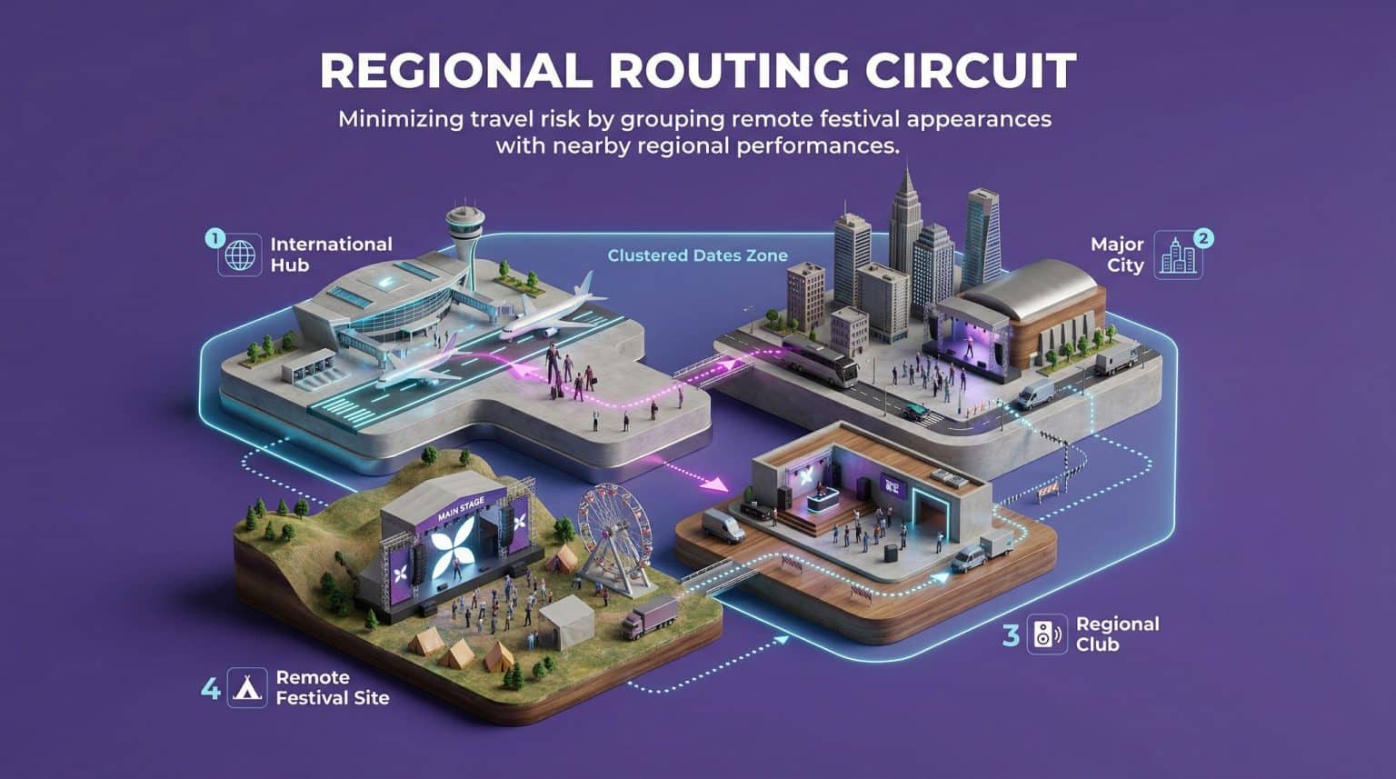 Artist Routing Bus Artist Routing & Holds in Flight-Sparse Regions for Remote Festivals ...