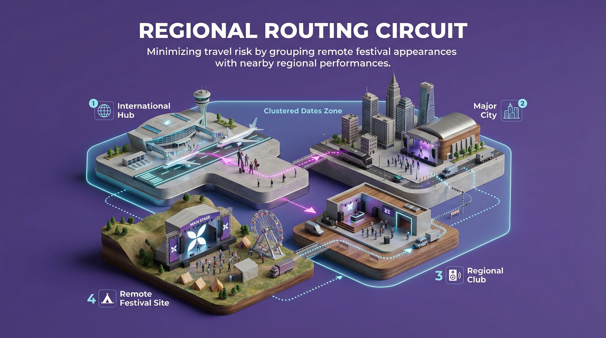 Regional Routing Circuit