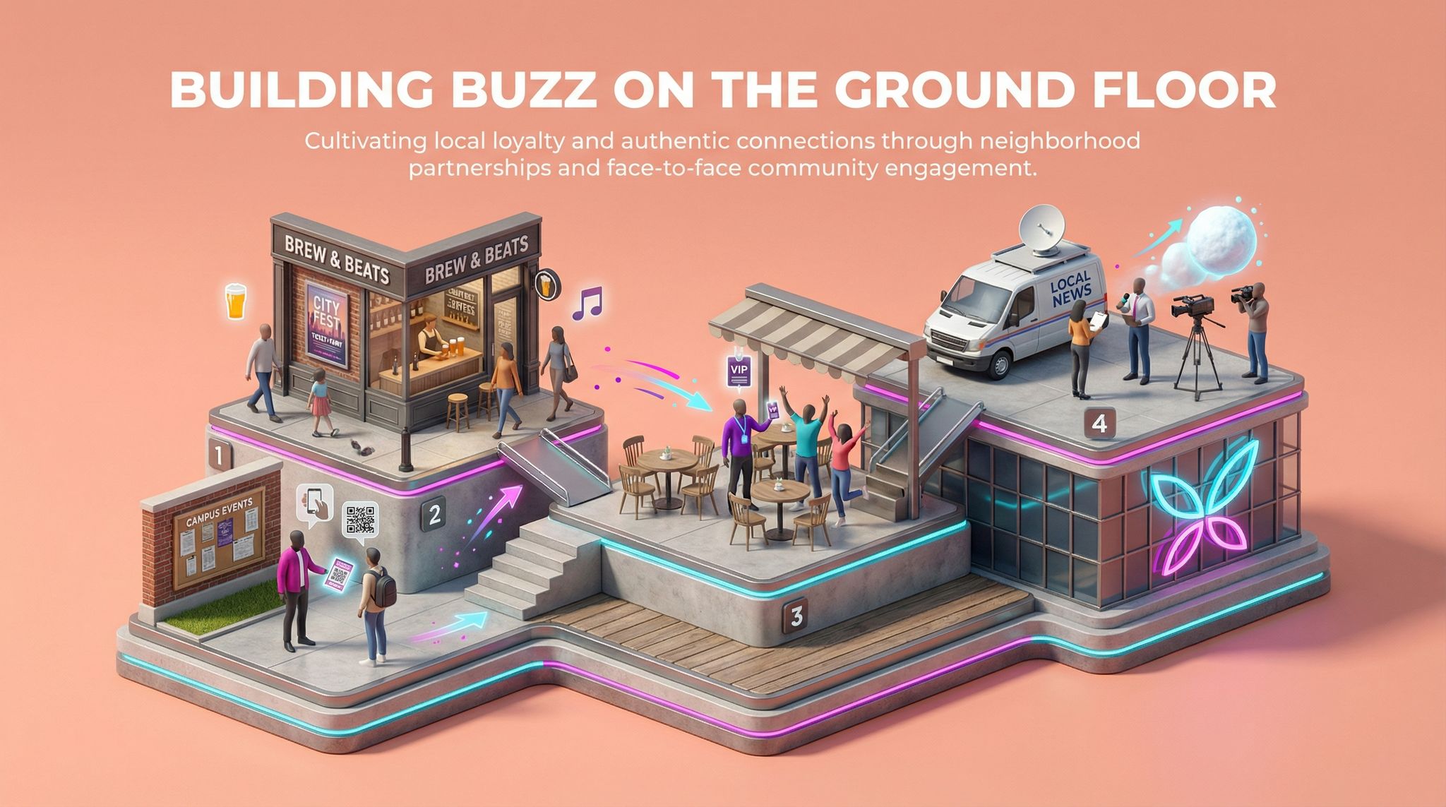 Building Buzz on the Ground Floor