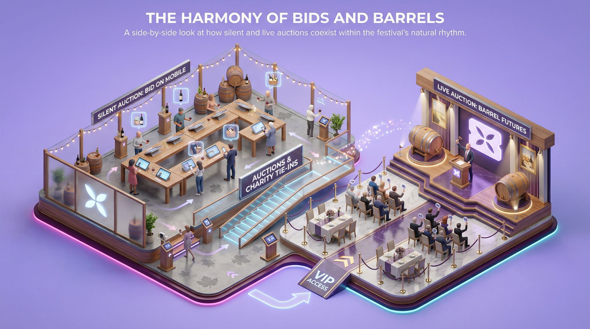 The Harmony of Bids and Barrels