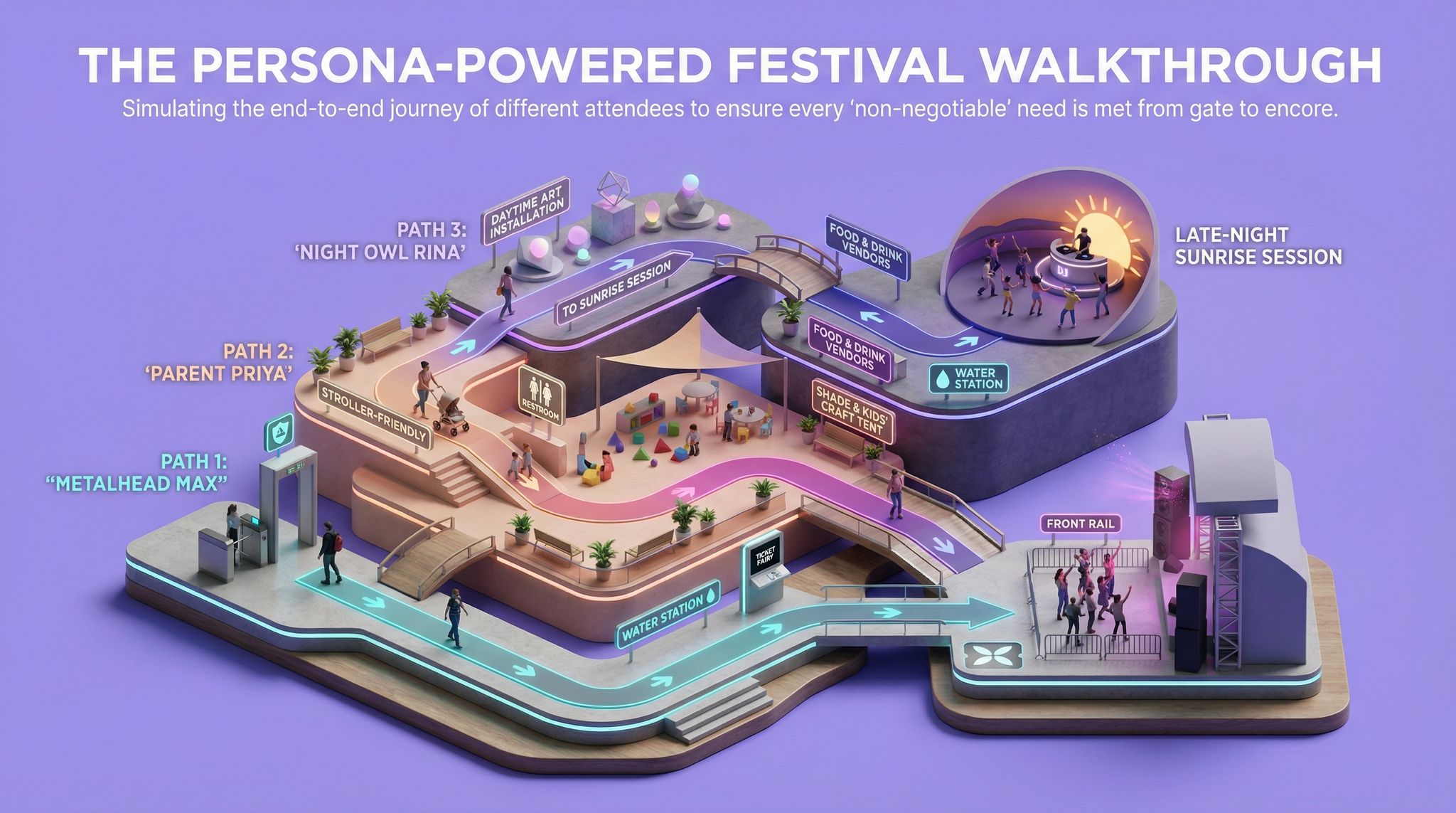 The Persona-Powered Festival Walkthrough
