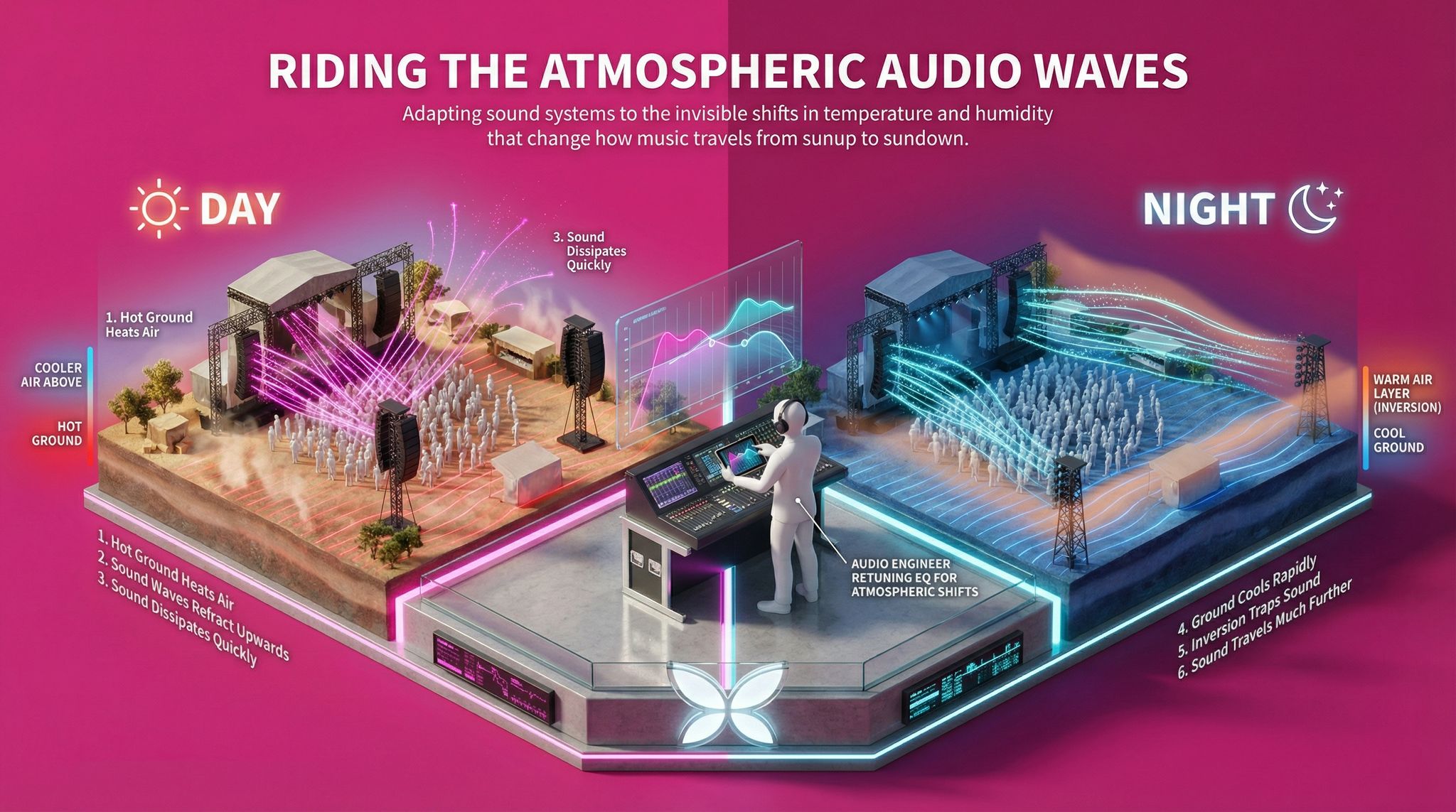 Riding the Atmospheric Audio Waves