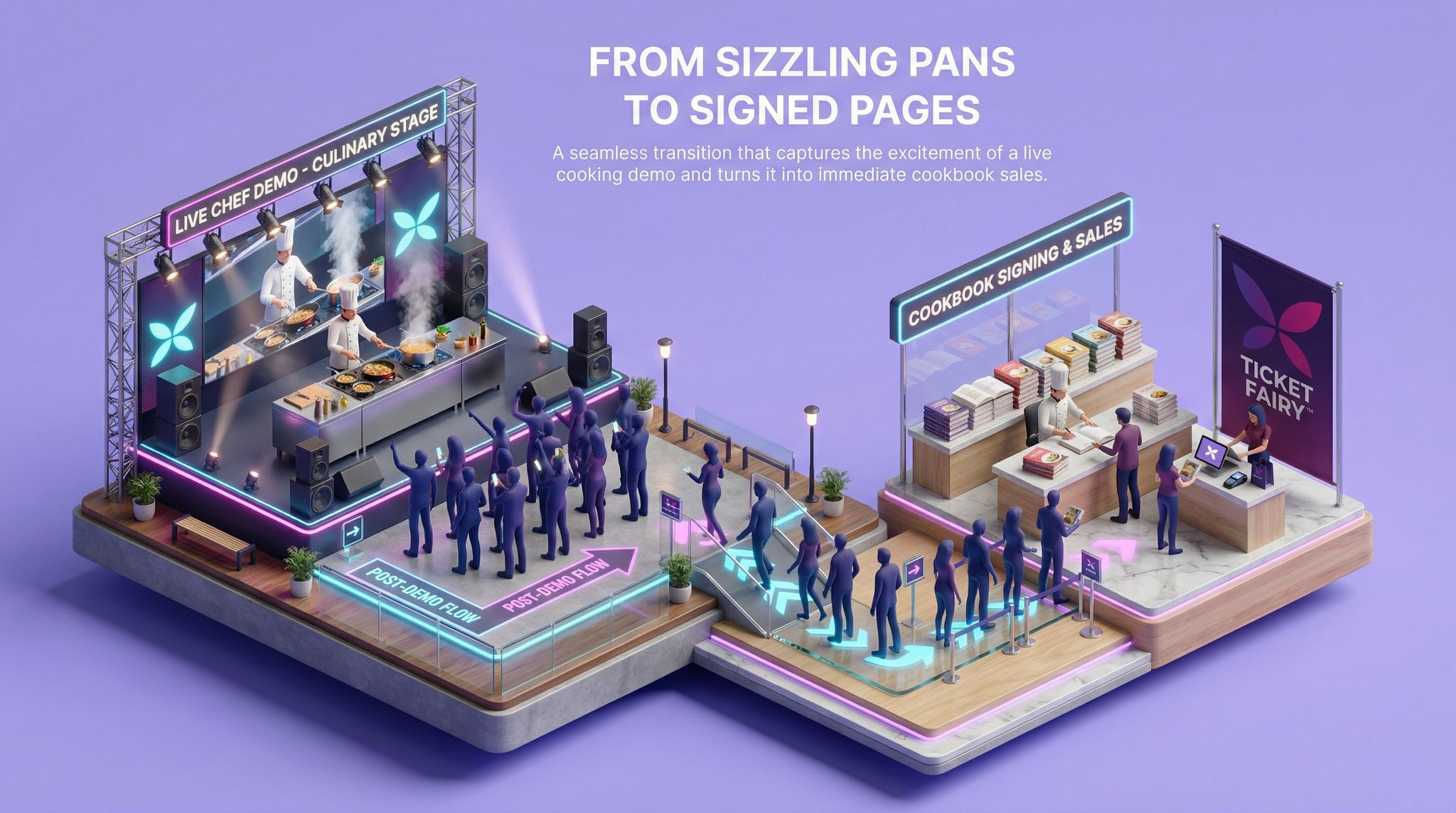 From Sizzling Pans to Signed Pages