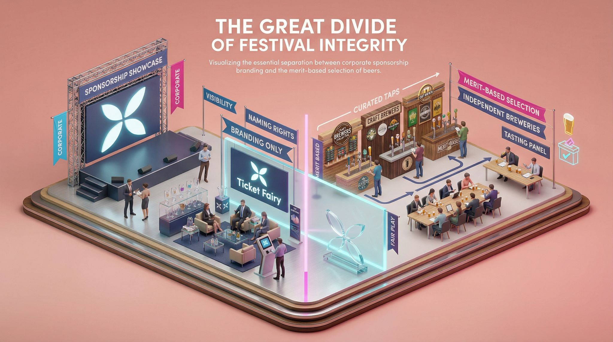 The Great Divide of Festival Integrity