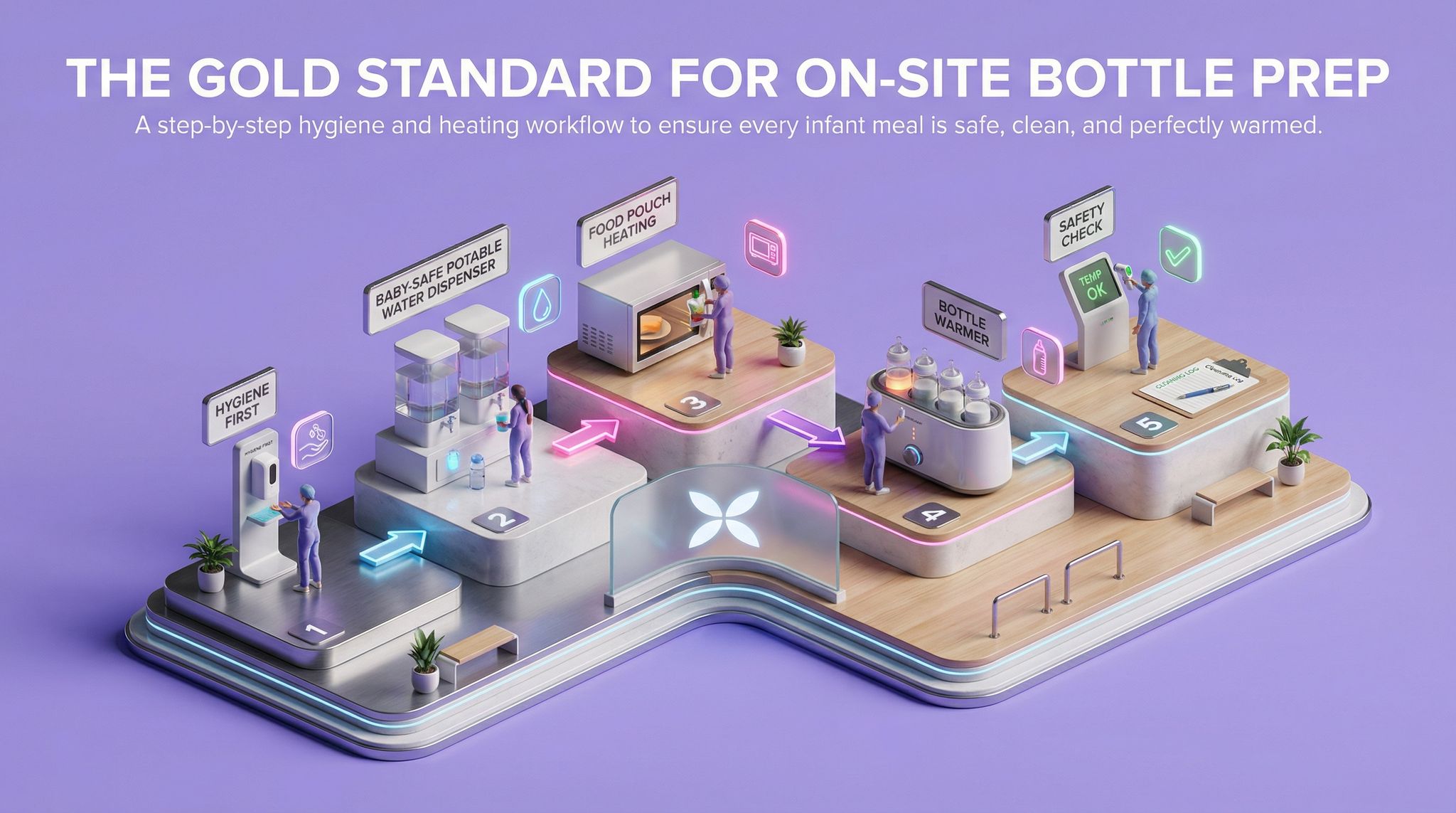 The Gold Standard for On-Site Bottle Prep