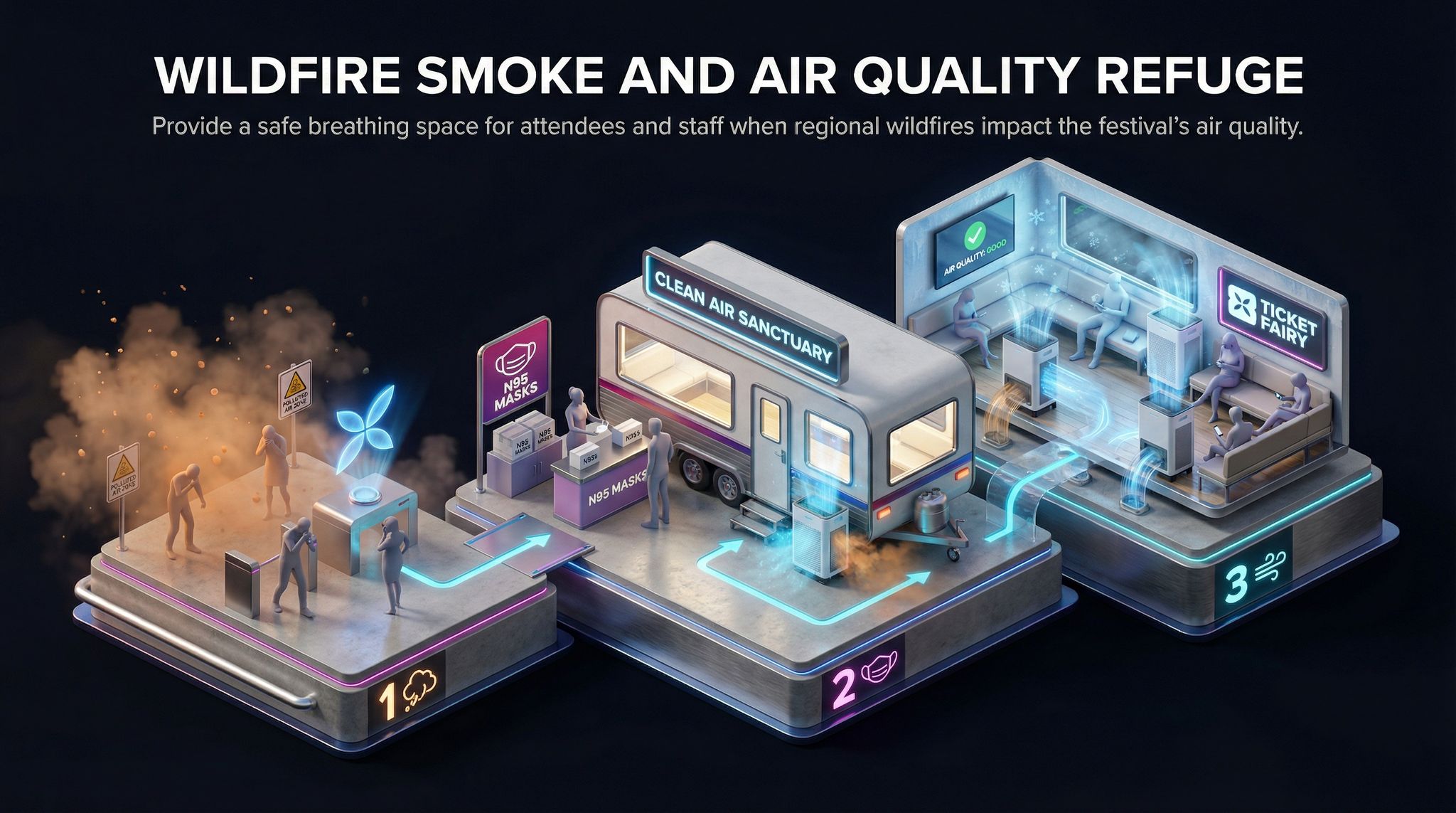 Wildfire Smoke and Air Quality Refuge