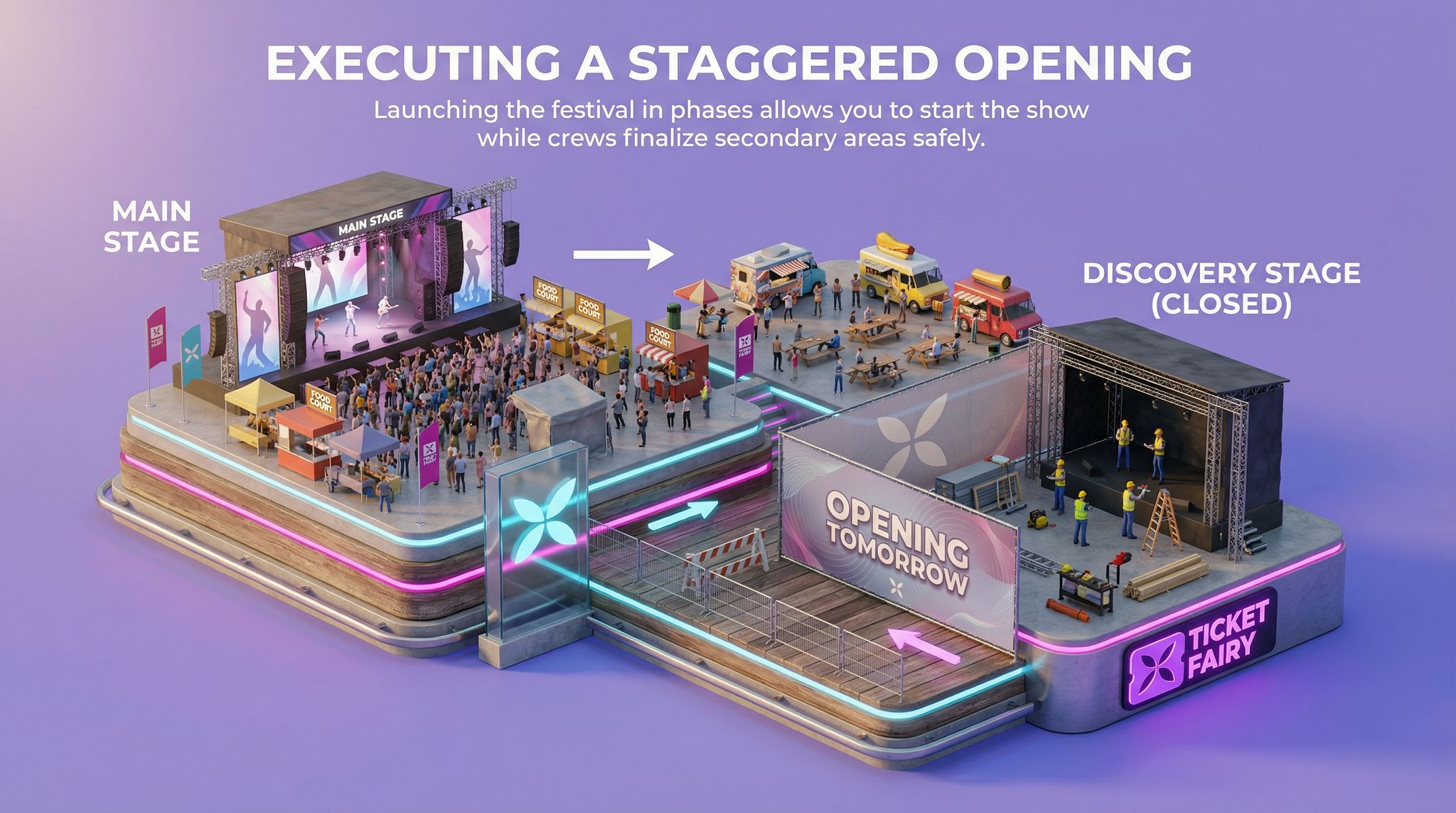 Executing a Staggered Opening