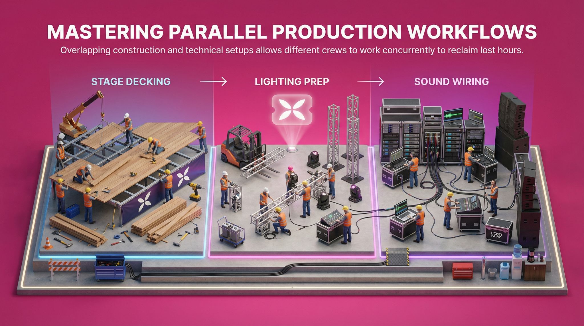 Mastering Parallel Production Workflows
