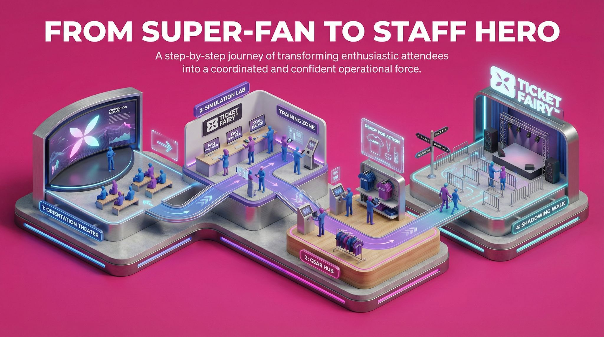 From Super-Fan to Staff Hero